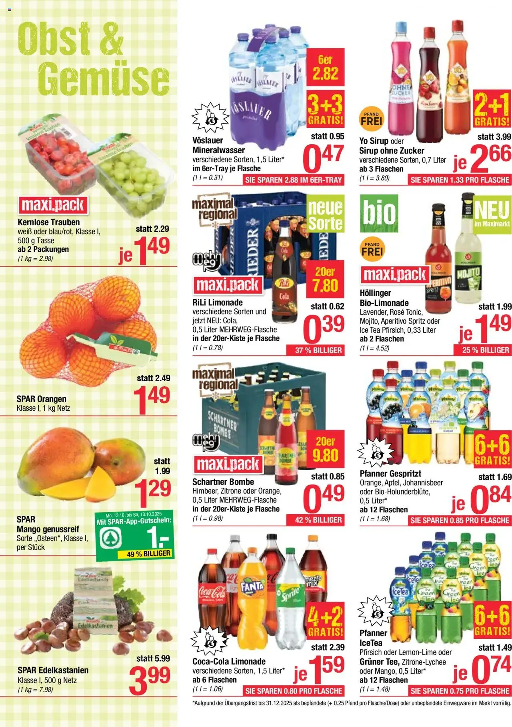 Maximarkt Flugblatt - Gültiger Prospekt ab 13.10.2025, Seite 14 von insgesamt 28 Maximarkt Flugblatt - Gültiger Prospekt ab 13.10.2025, Seite 14 von insgesamt 28