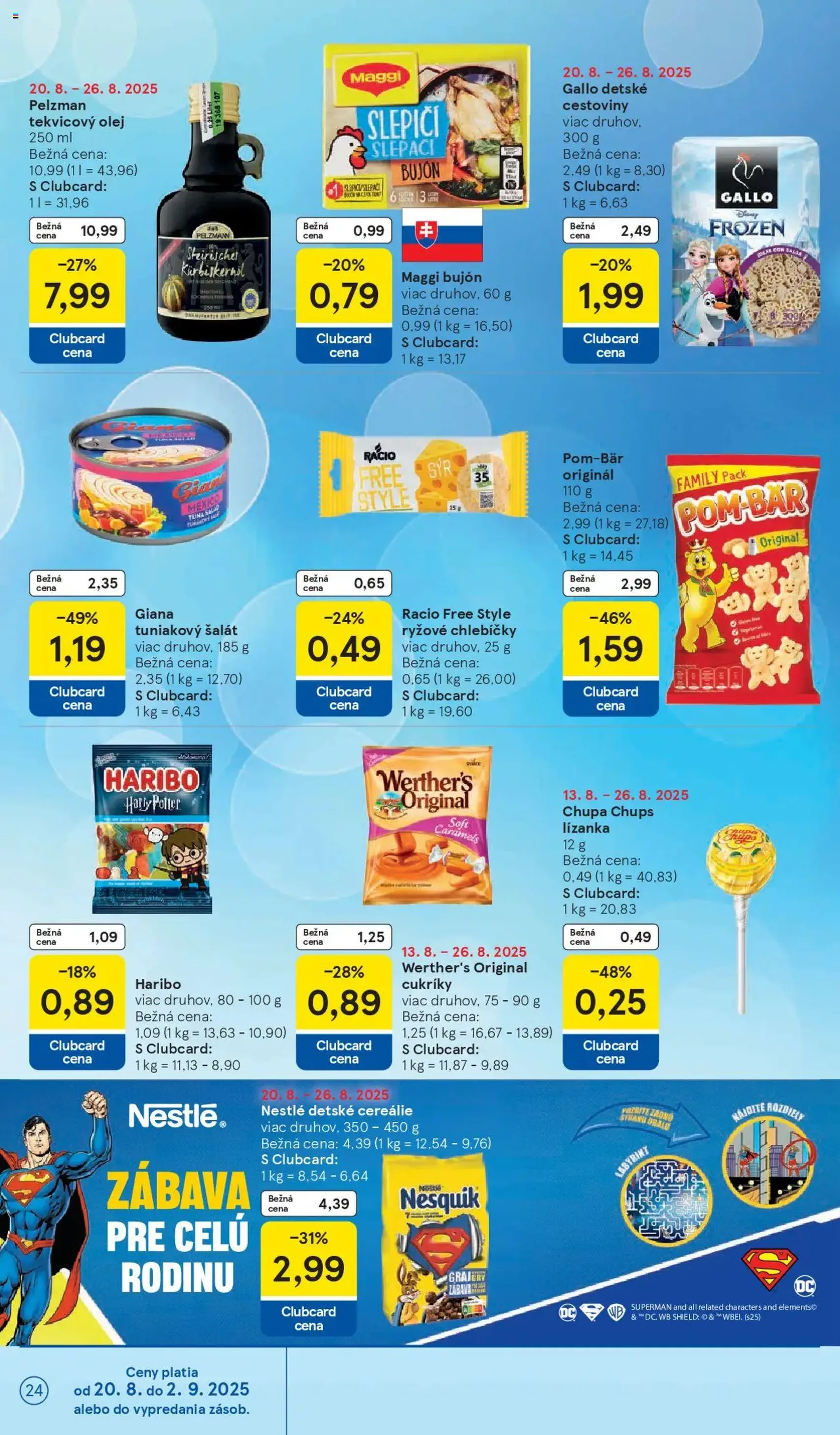 Tesco Hypermarket - leták - platný leták od 20.08.2025 strana 24 z 38