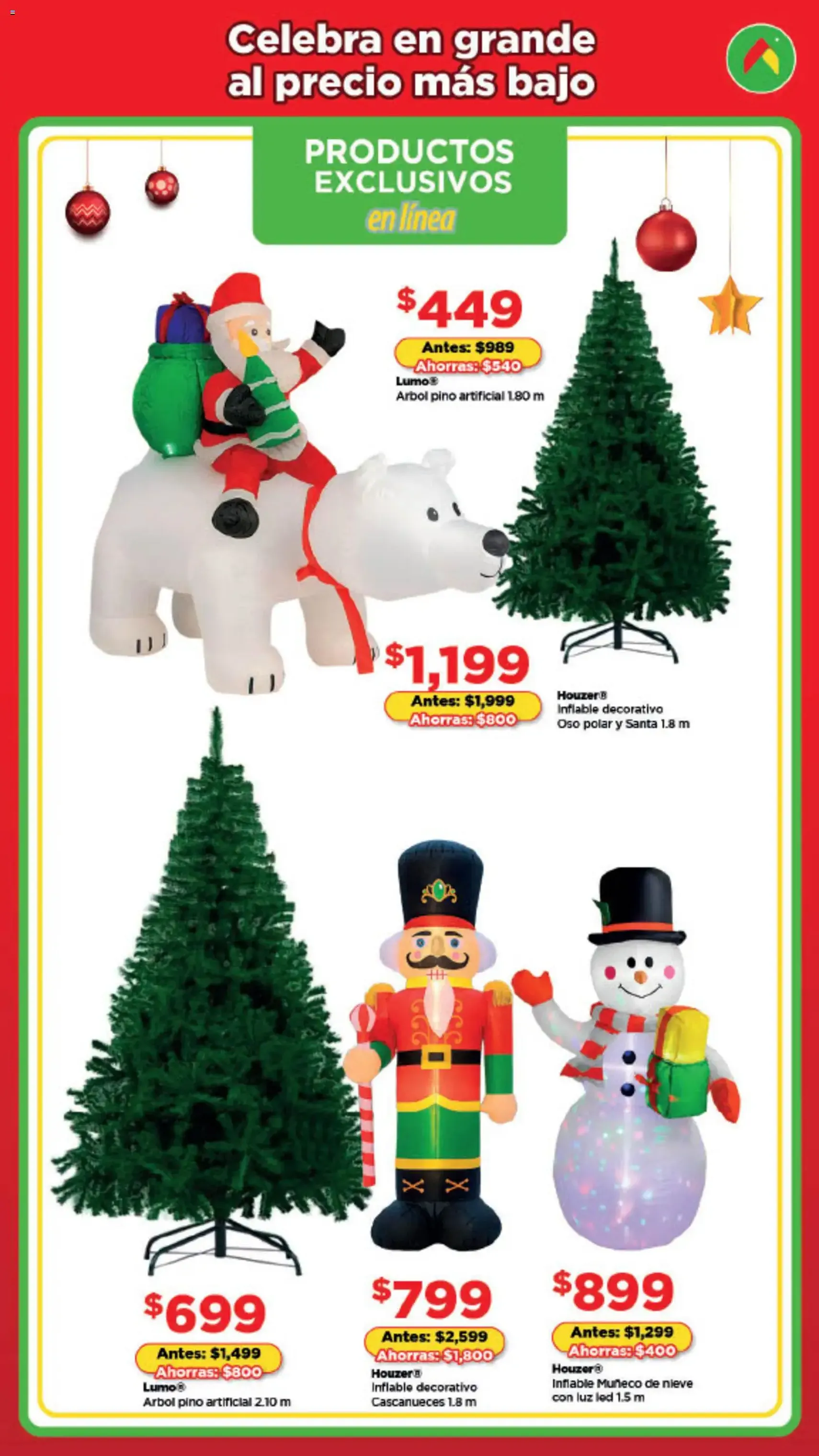 Bodega Aurrerá folleto Aquí sí te alcanza para la magia de la Navidad - folleto válido desde 03/11/2025 página 8 de 13