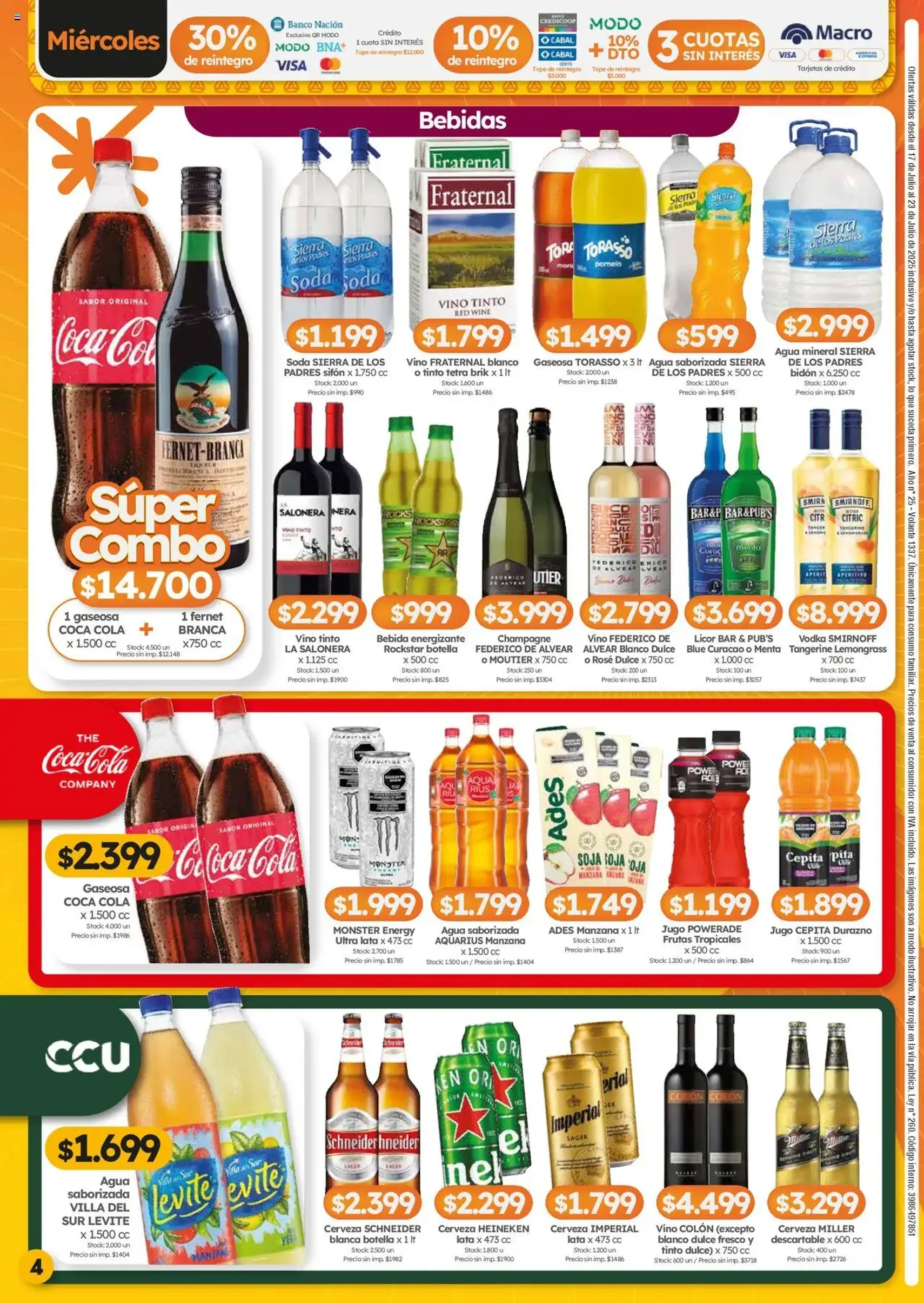 Cordiez ofertas - folleto válido desde 17/07/2025 página 4 de 8 Cordiez ofertas - folleto válido desde 17/07/2025 página 4 de 8