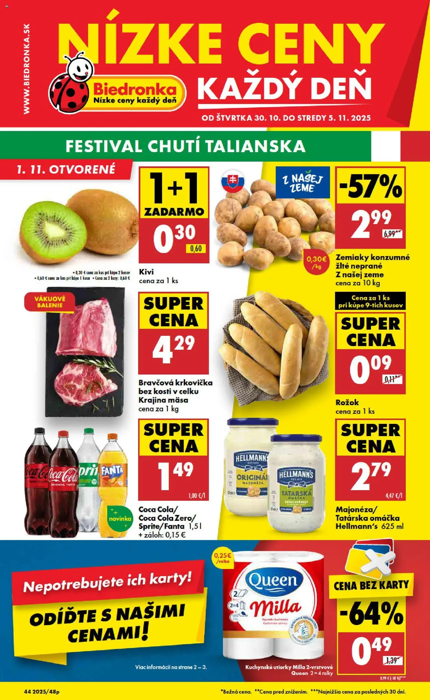 Biedronka leták - platný leták od 30.10.2025 strana 1 z 48