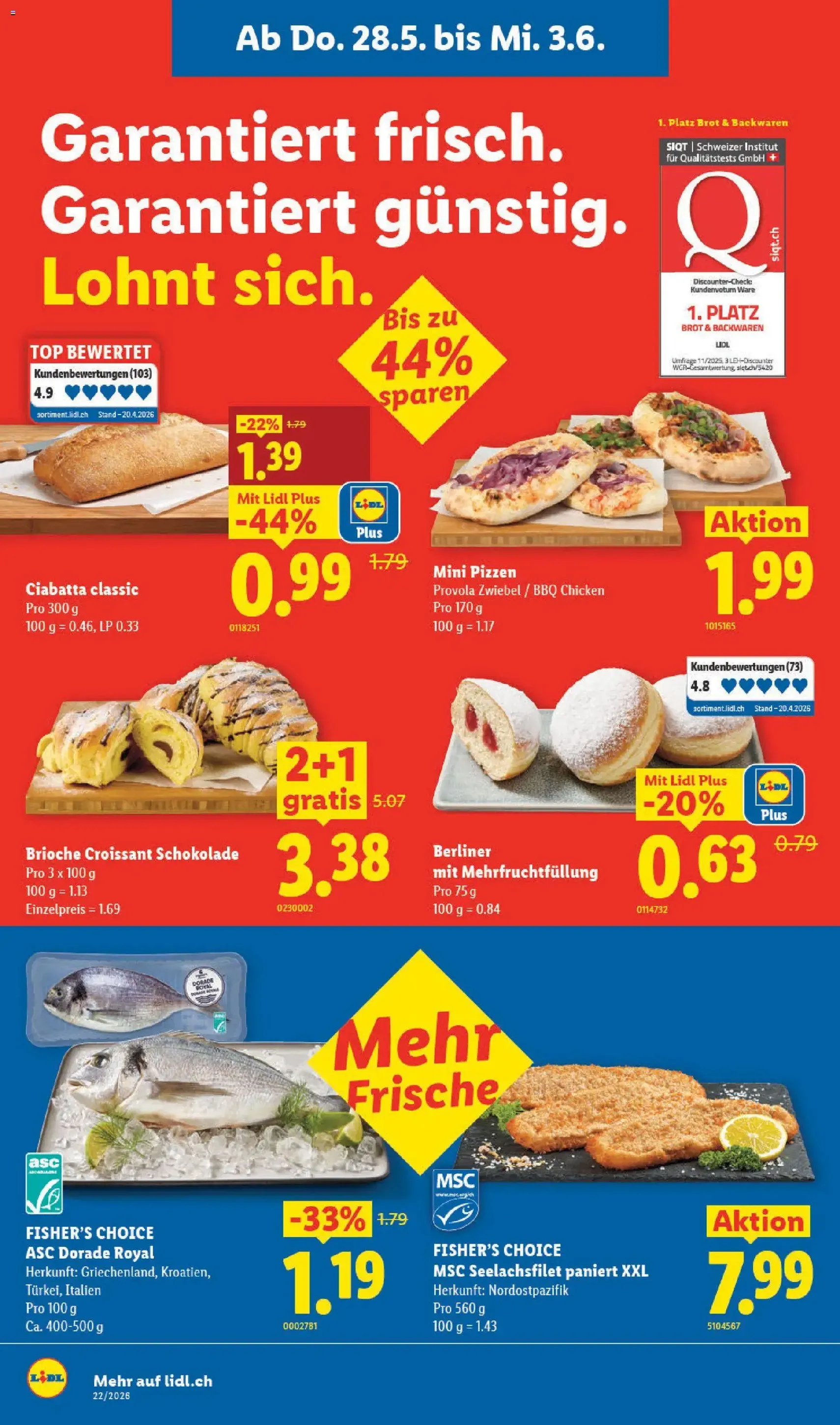 Lidl aktionen - Gültiger Prospekt ab 28.05.2026, Seite 6 von insgesamt 32