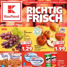 Kaufland Prospekt - Prospekt Vorschau gültig ab 09.10.2025
