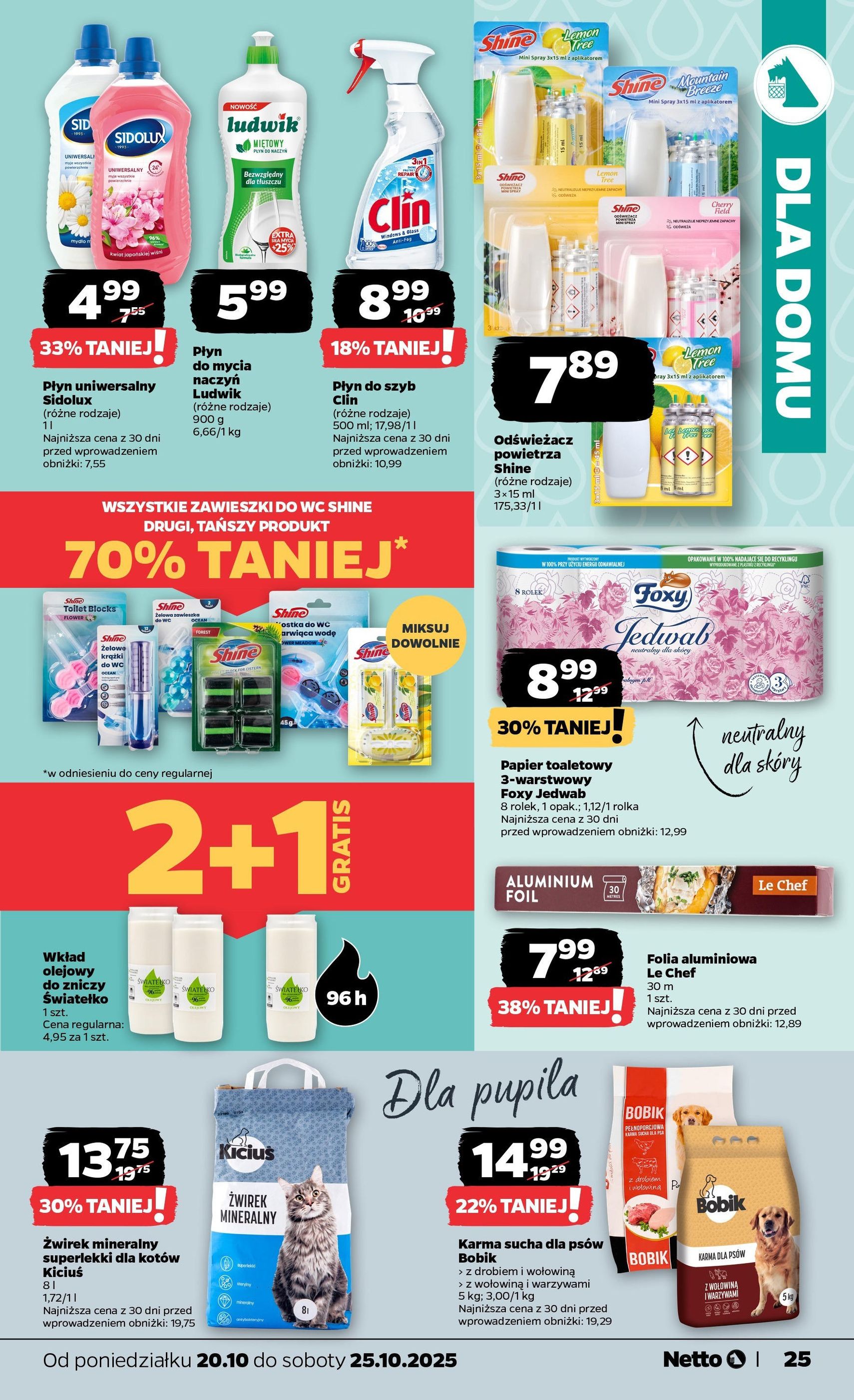 Netto gazetka - Spożywcza - ważny gazetka od 20.10.2025 strona 25 z 34 Netto gazetka - Spożywcza - ważny gazetka od 20.10.2025 strona 25 z 34