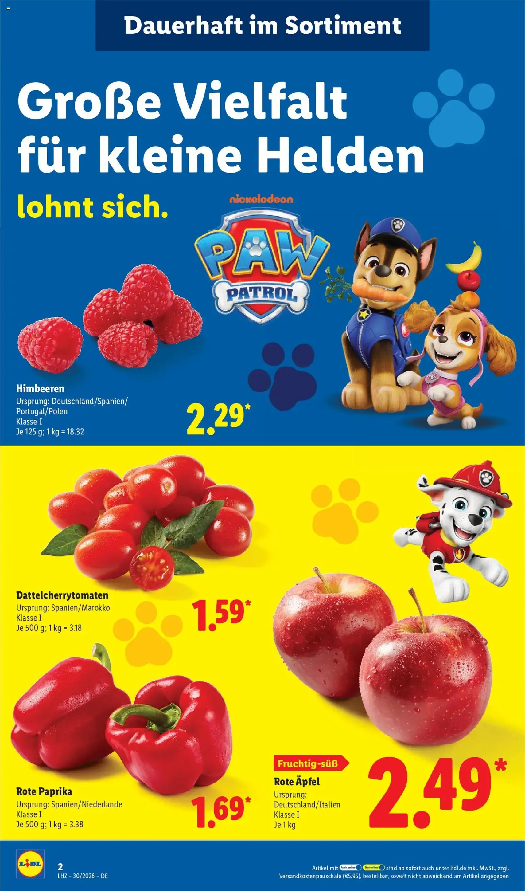 Lidl Prospekt - Gültiger Prospekt ab 20.07.2026, Seite 2 von insgesamt 69