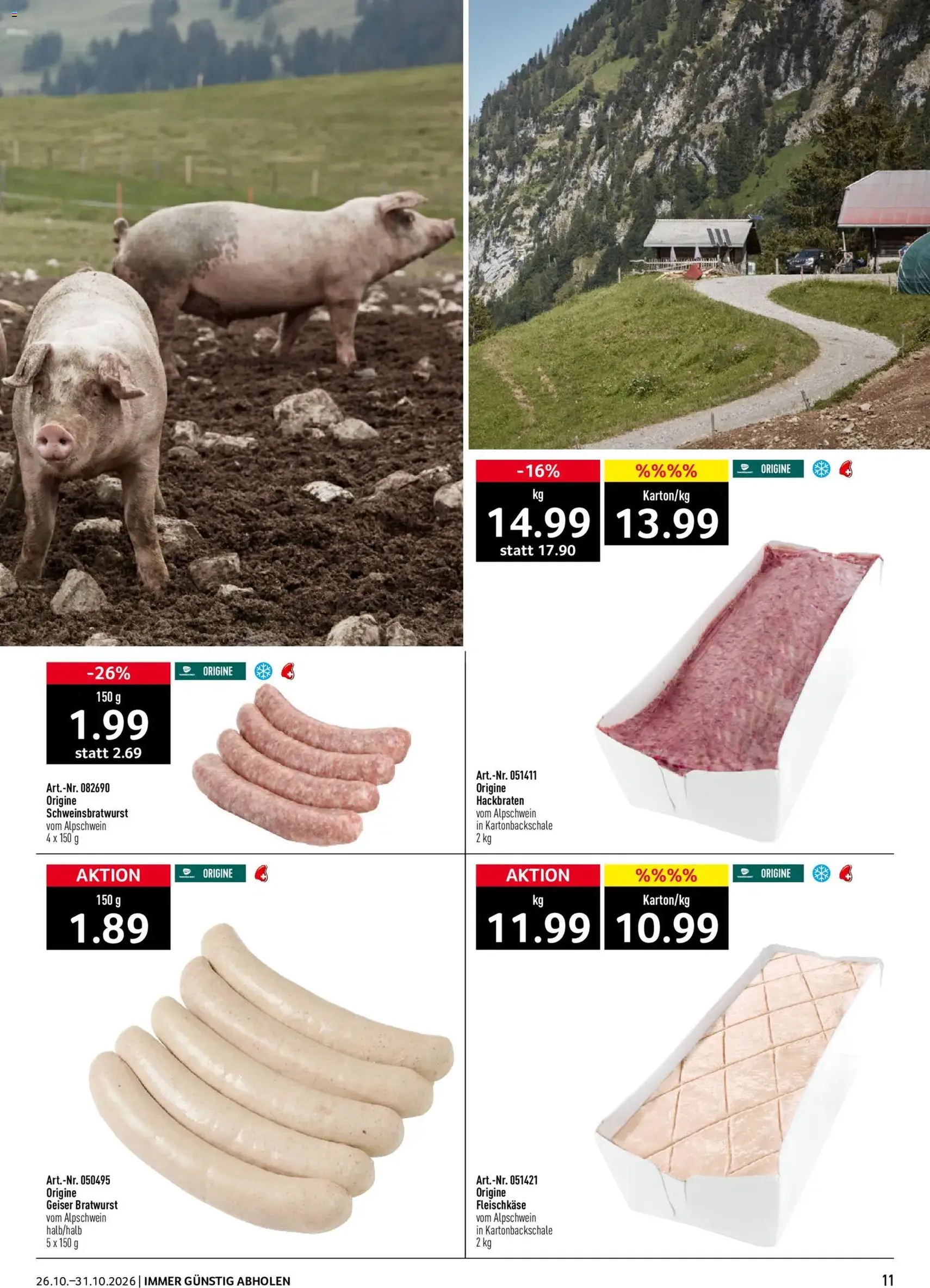 Prodega aktionen - Gültiger Prospekt ab 26.10.2026, Seite 11 von insgesamt 40