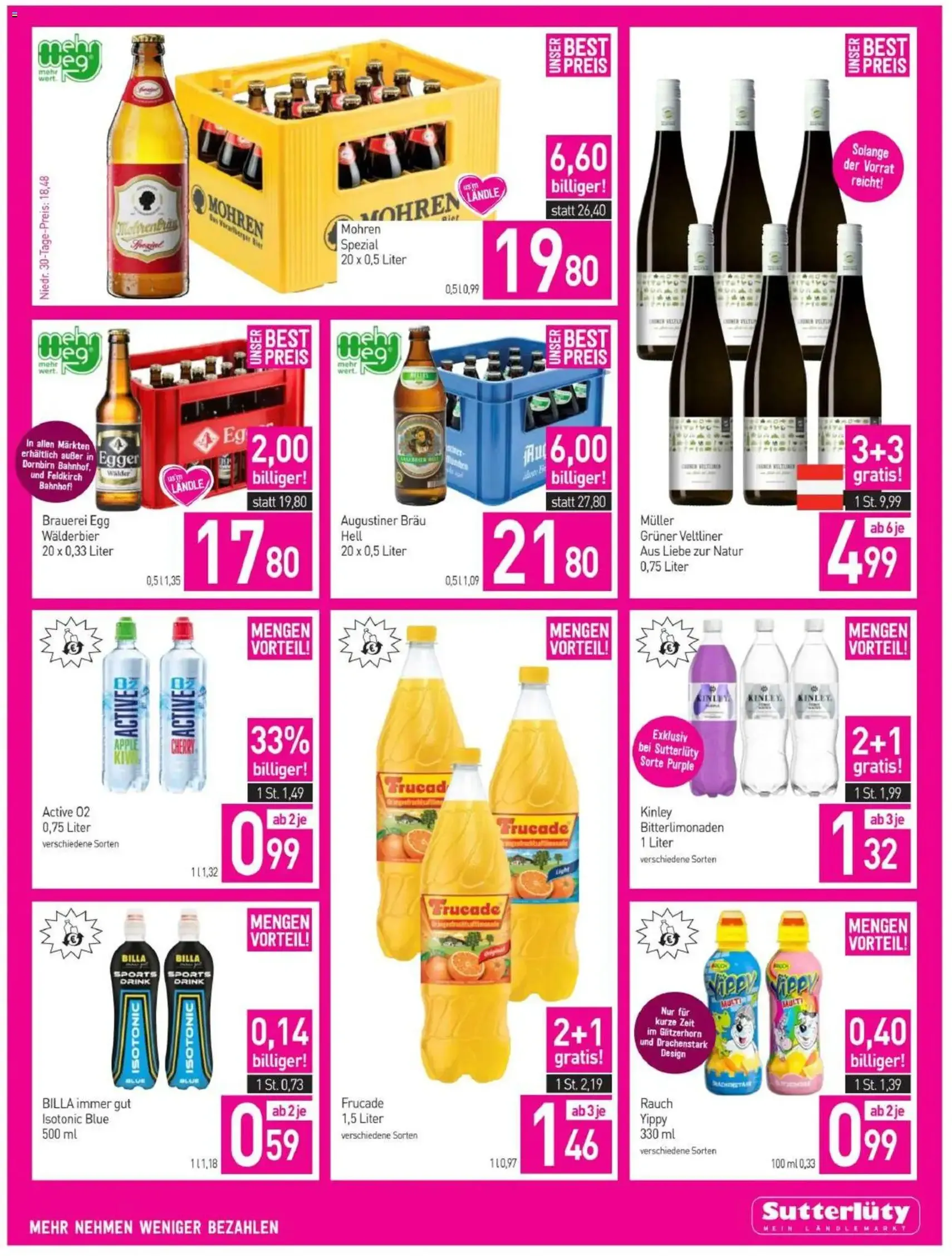 Sutterlüty Flugblatt - Gültiger Prospekt ab 26.03.2026, Seite 17 von insgesamt 24