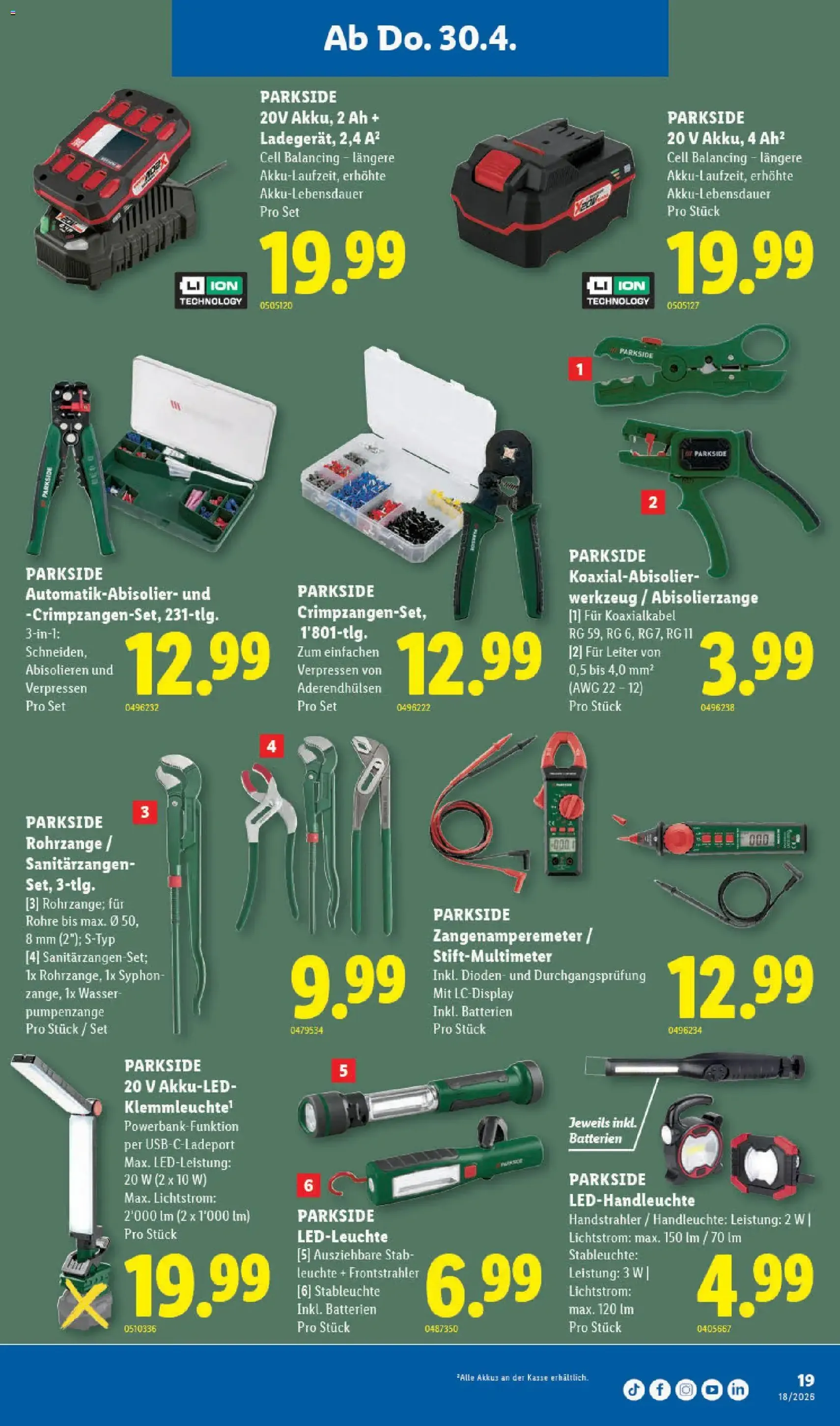Lidl aktionen - Gültiger Prospekt ab 30.04.2026, Seite 21 von insgesamt 34
