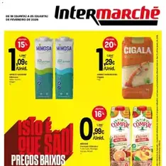 Intermarché folheto - pré-visualização do folheto, válido a partir de 19/02/2026