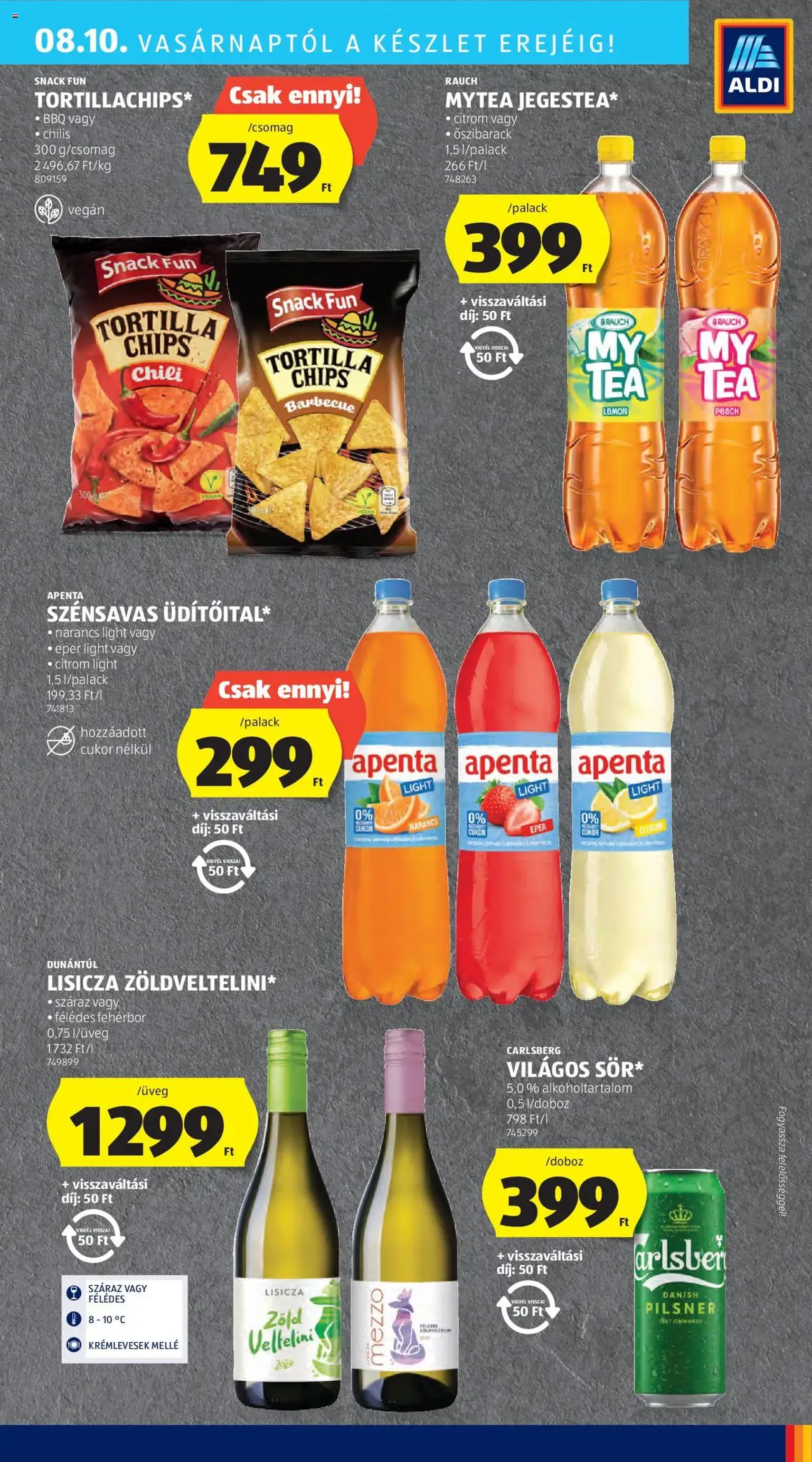 Aldi Akciós újság - 2025.08.07. érvényes szórólap 39 oldal 52 oldalból Aldi Akciós újság - 2025.08.07. érvényes szórólap 39 oldal 52 oldalból
