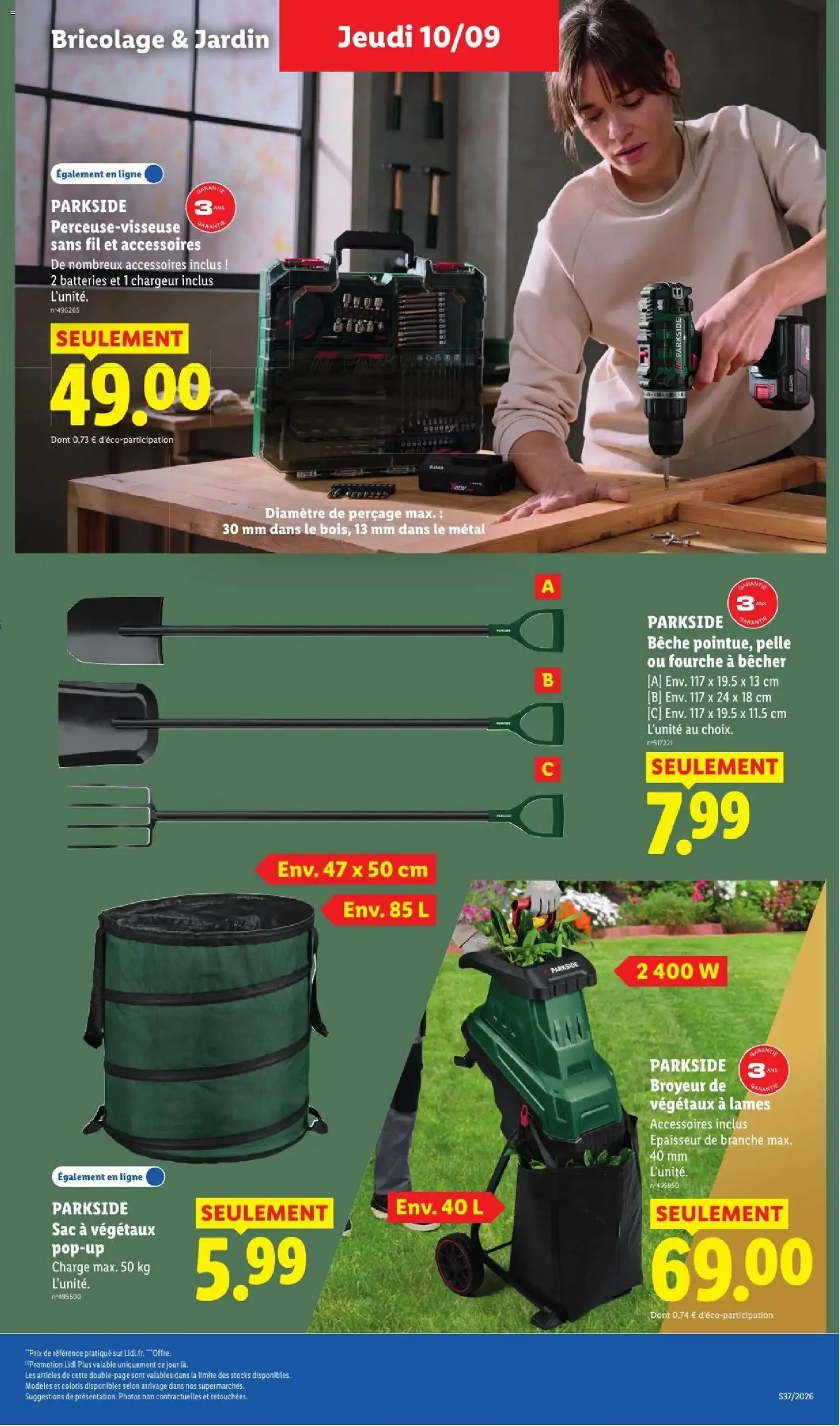 LIDL catalogue - brochure valable à partir du 10/09/2026, page 35 sur 54