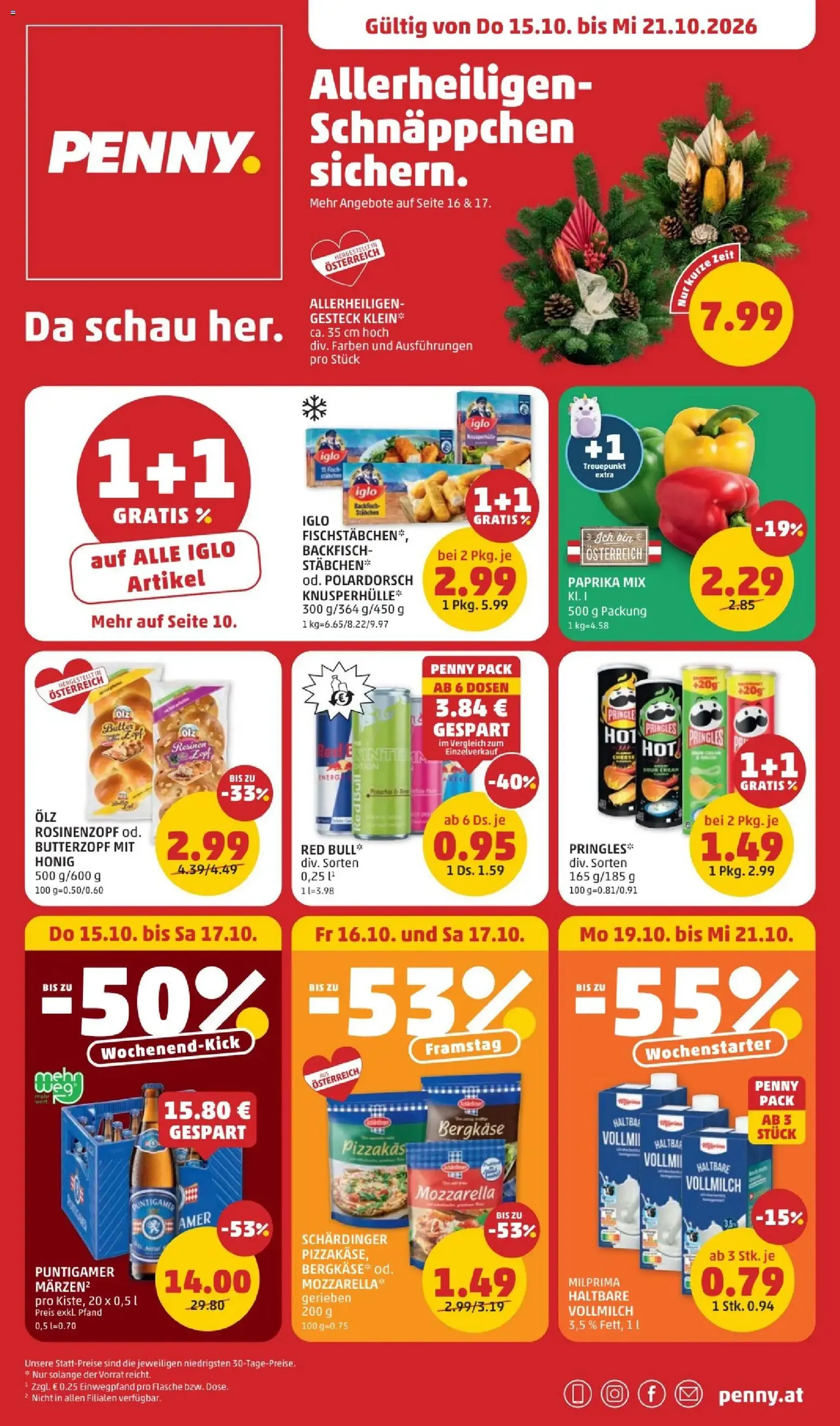 Penny Markt Flugblatt - Gültiger Prospekt ab 15.10.2026, Seite 2 von insgesamt 34