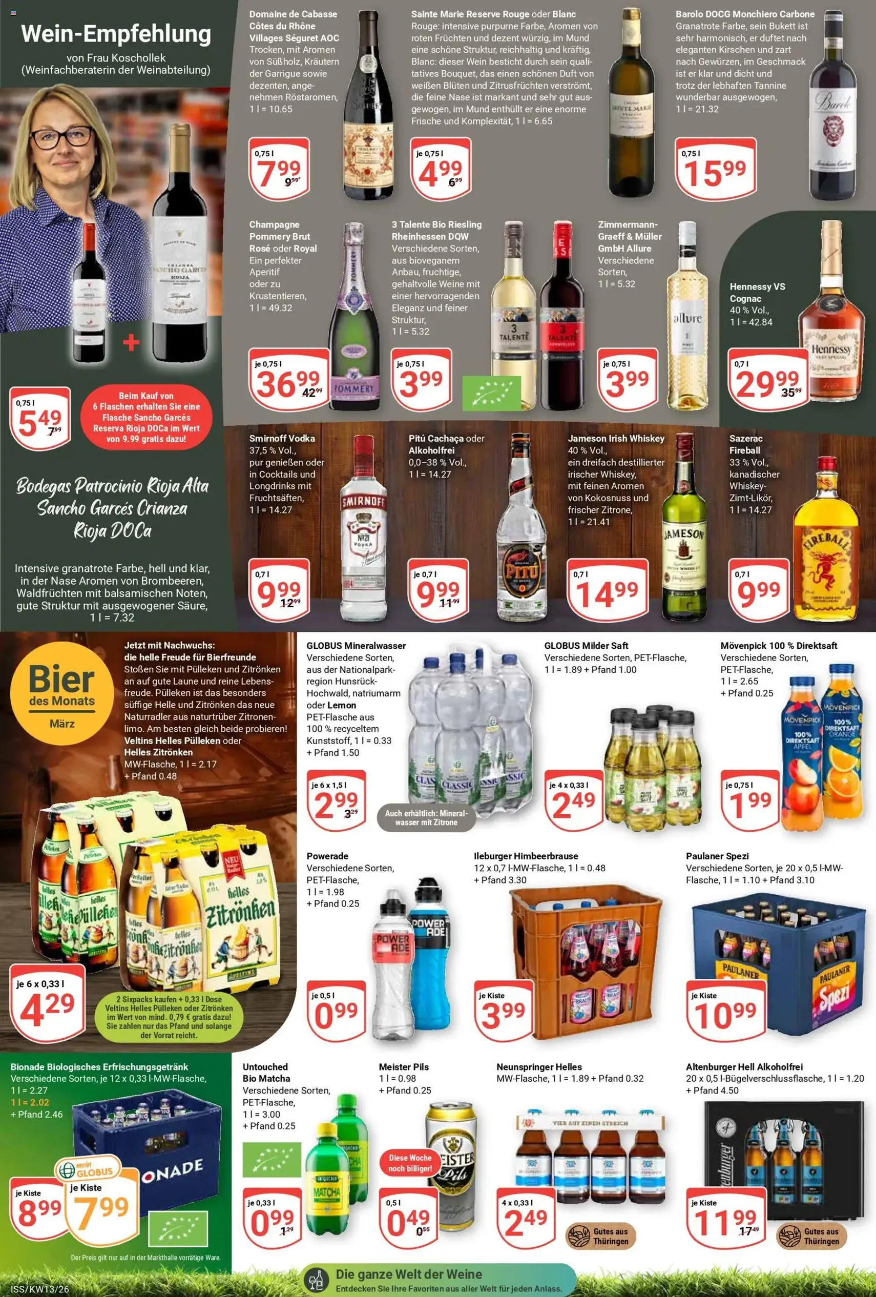 Globus Prospekt - Gültiger Prospekt ab 23.03.2026, Seite 16 von insgesamt 30