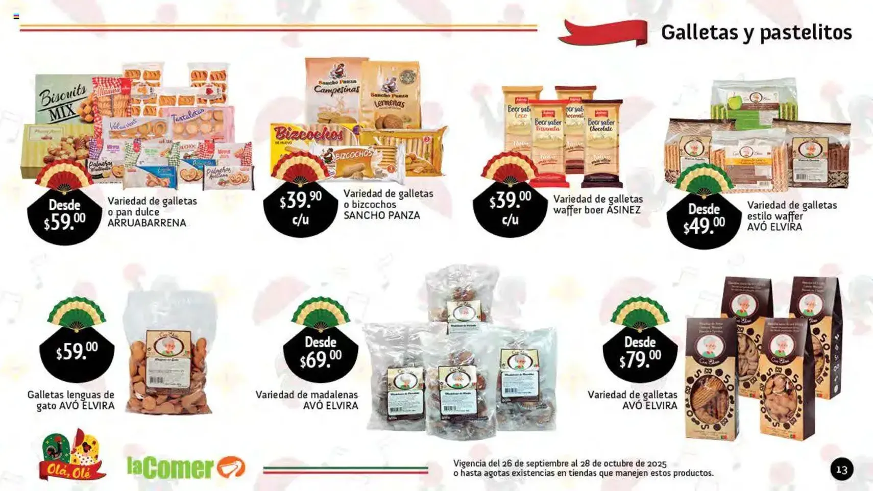 La Comer folleto Olá, Olé - folleto válido desde 26/09/2025 página 13 de 64 La Comer folleto Olá, Olé - folleto válido desde 26/09/2025 página 13 de 64
