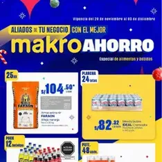 Vista previa del folleto Makro - Catálogo Makroahorro VIG#24 válido desde 20/11/2025