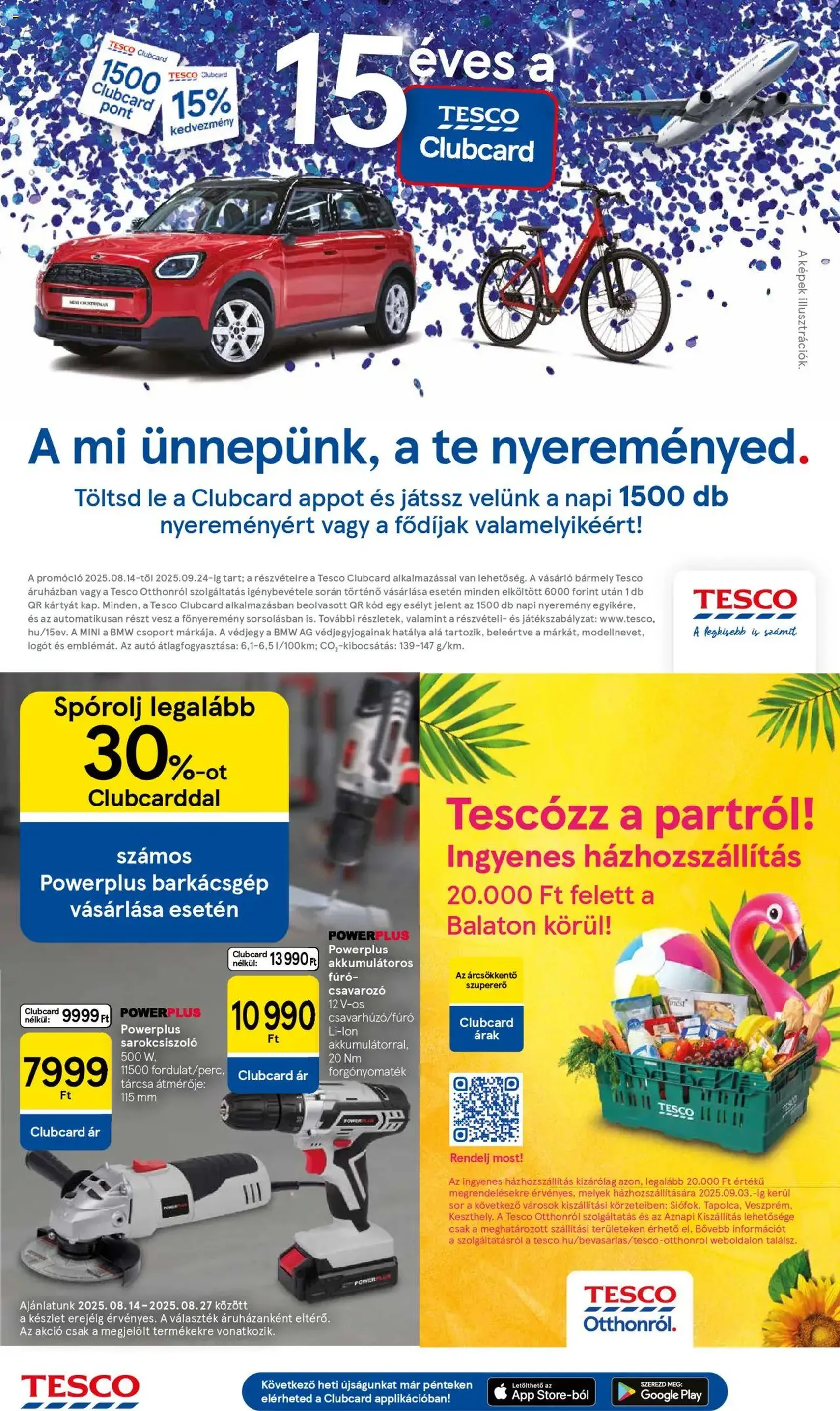 Tesco Hipermarket - Akciós újság - 2025.08.14. érvényes szórólap 16 oldal 32 oldalból