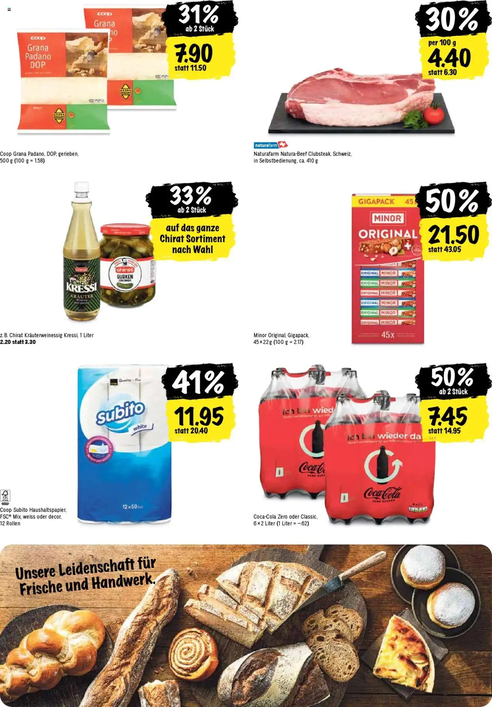Coop Aktionen - Gültiger Prospekt ab 11.09.2025, Seite 22 von insgesamt 24 Coop Aktionen - Gültiger Prospekt ab 11.09.2025, Seite 22 von insgesamt 24