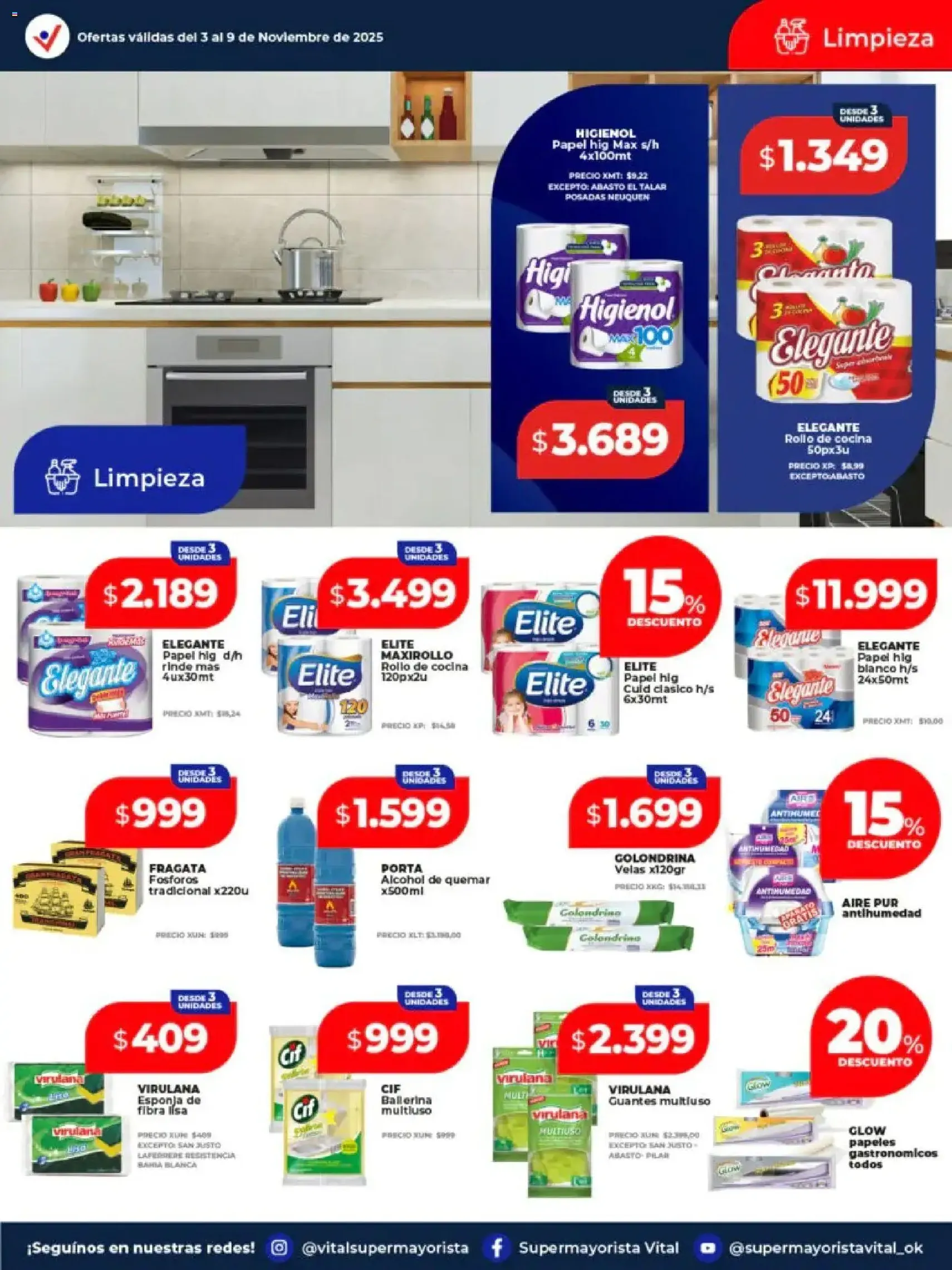 Vital ofertas - Neuquén - folleto válido desde 03/11/2025 página 9 de 22