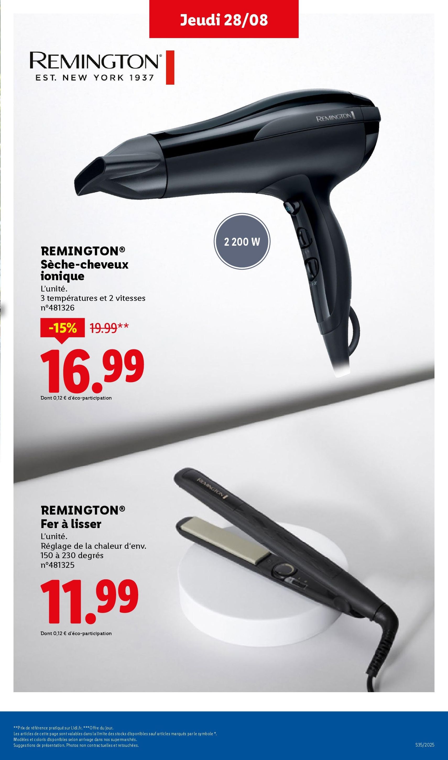 LIDL catalogue semaine 35 - brochure valable à partir du 28/08/2025, page 48 sur 73 LIDL catalogue semaine 35 - brochure valable à partir du 28/08/2025, page 48 sur 73