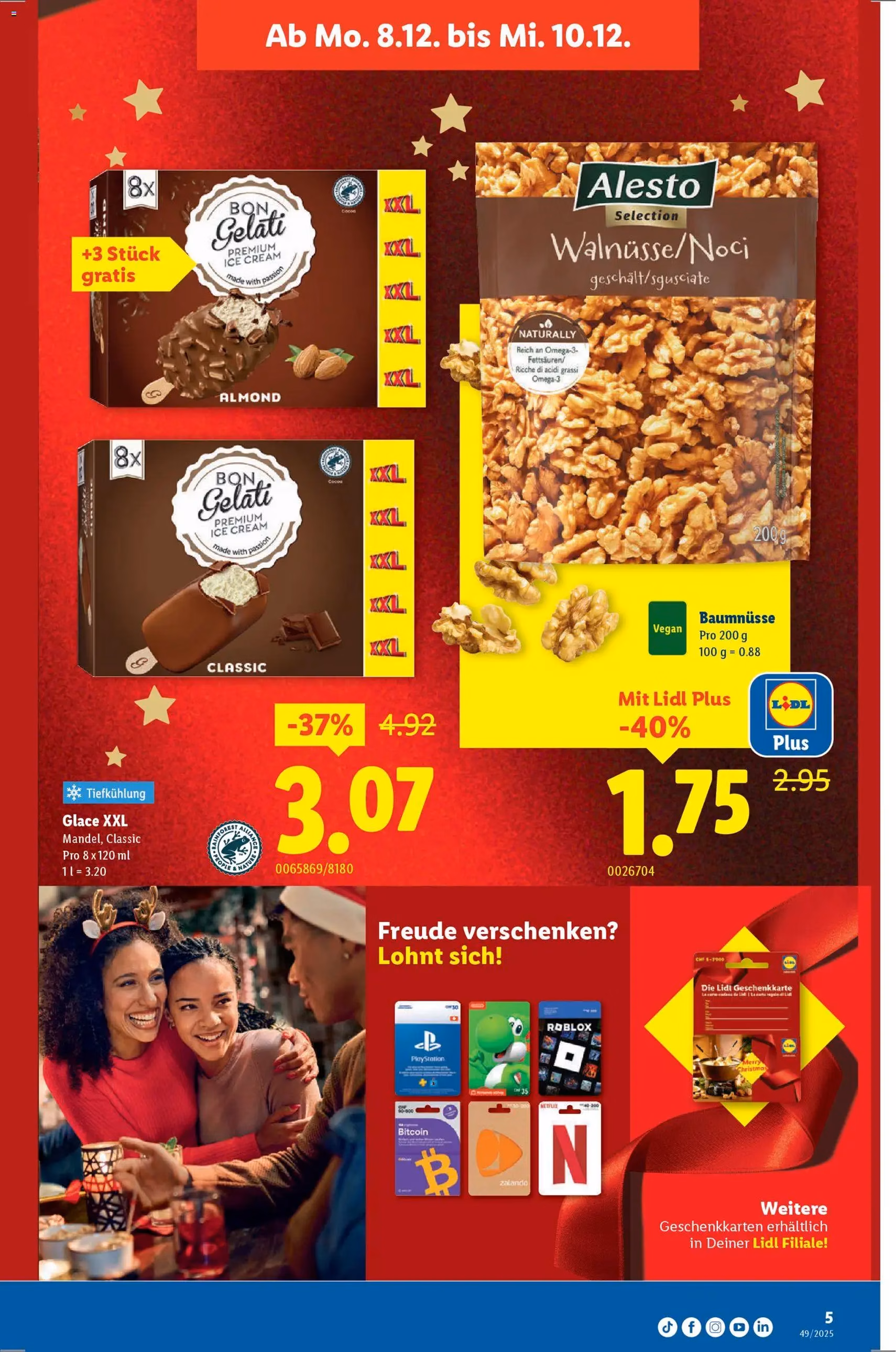 Lidl Aktionen - Gültiger Prospekt ab 04.12.2025, Seite 5 von insgesamt 32