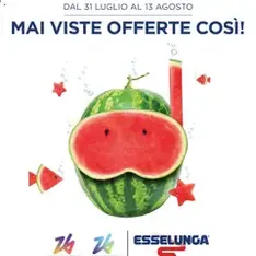 Volantino Esselunga S - anteprima volantino valido dal 31/07/2025