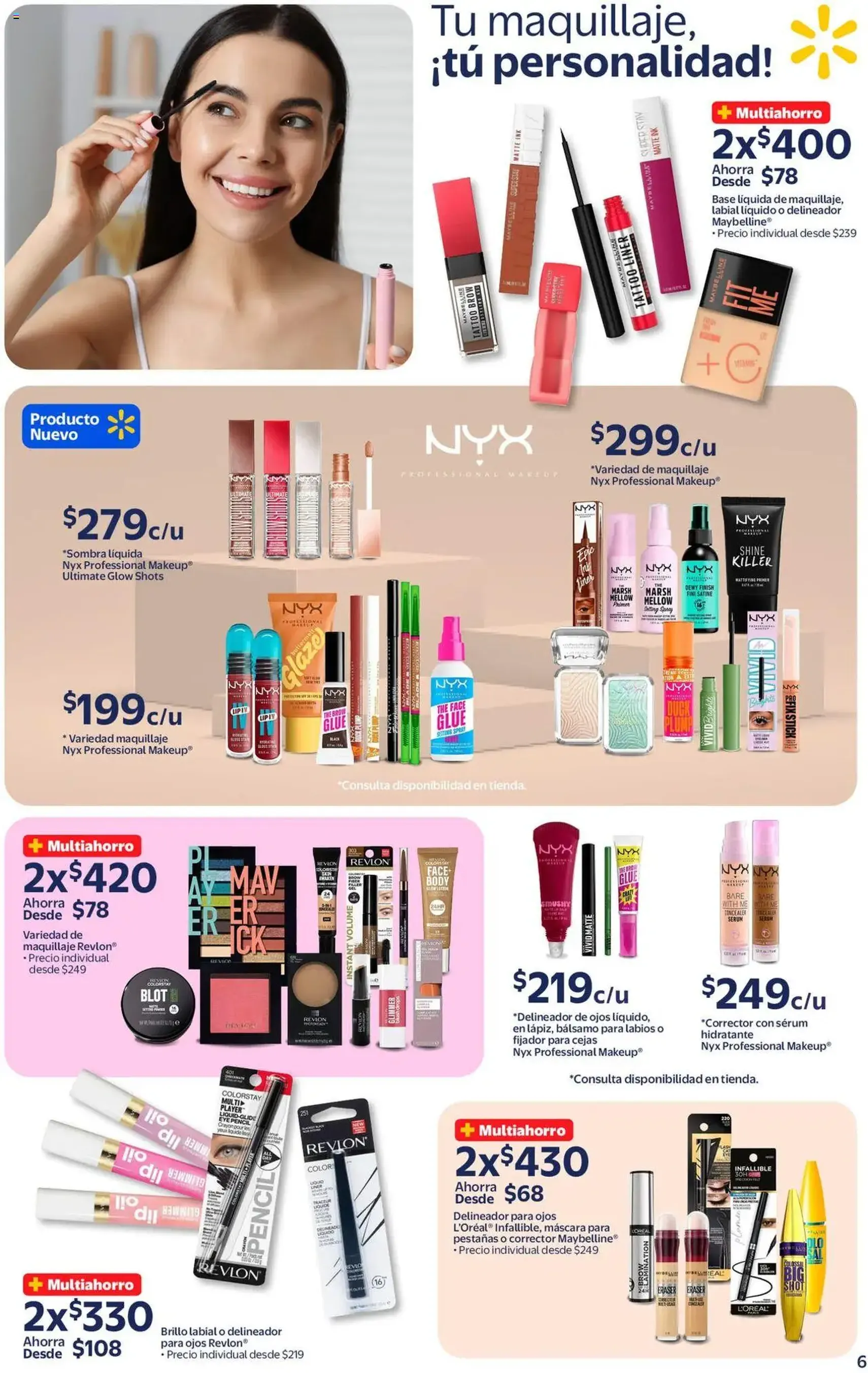Walmart - Folleto la belleza - folleto válido desde 19/09/2025 página 6 de 21 Walmart - Folleto la belleza - folleto válido desde 19/09/2025 página 6 de 21