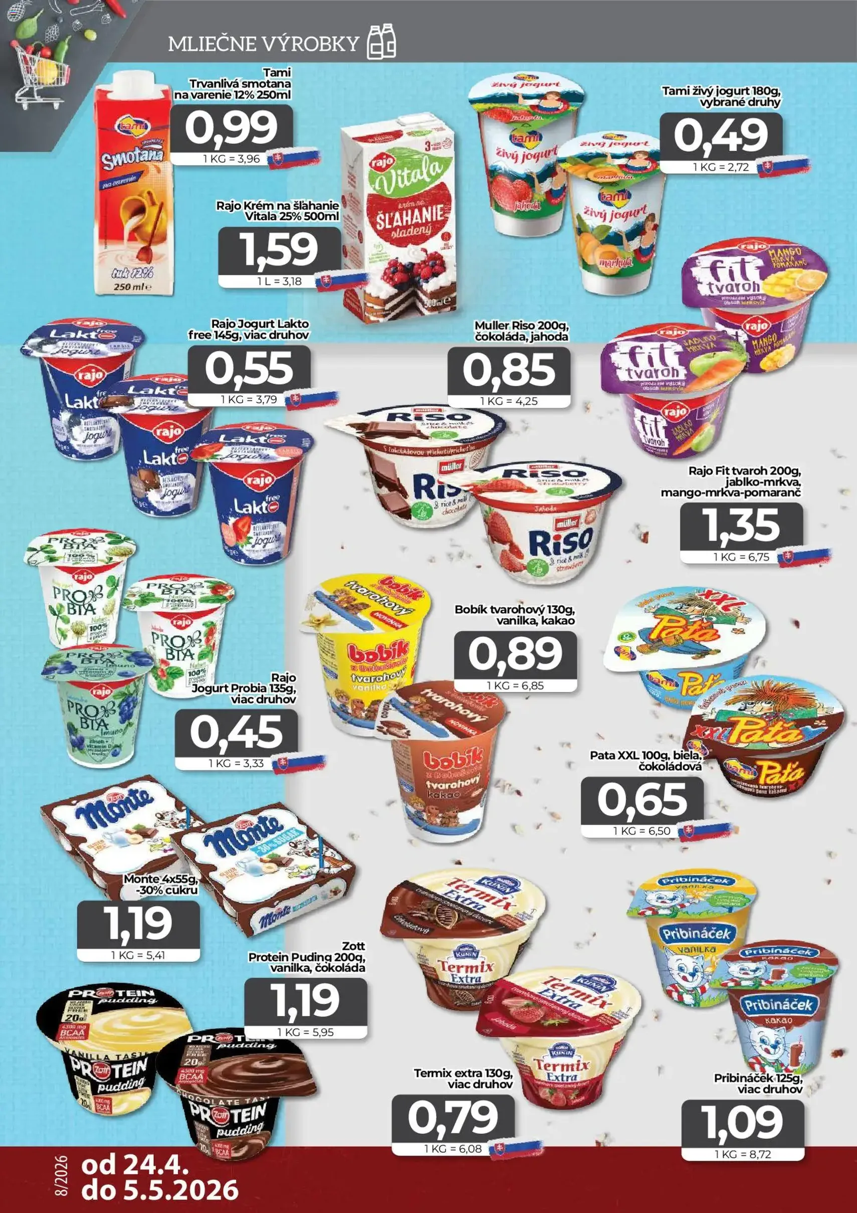 CBA Komfos leták - platný leták od 24.04.2026 strana 4 z 16