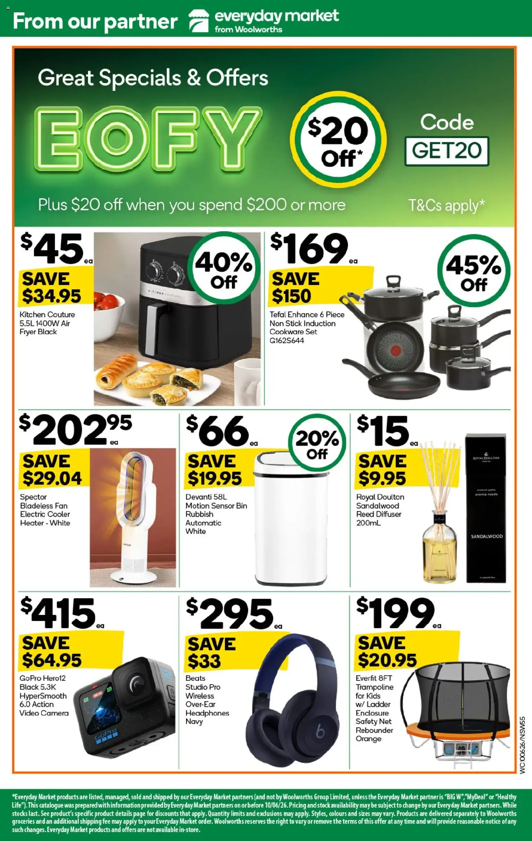 Woolworths catalogue - valid flyer from 10/06/2026, page 55 of 56