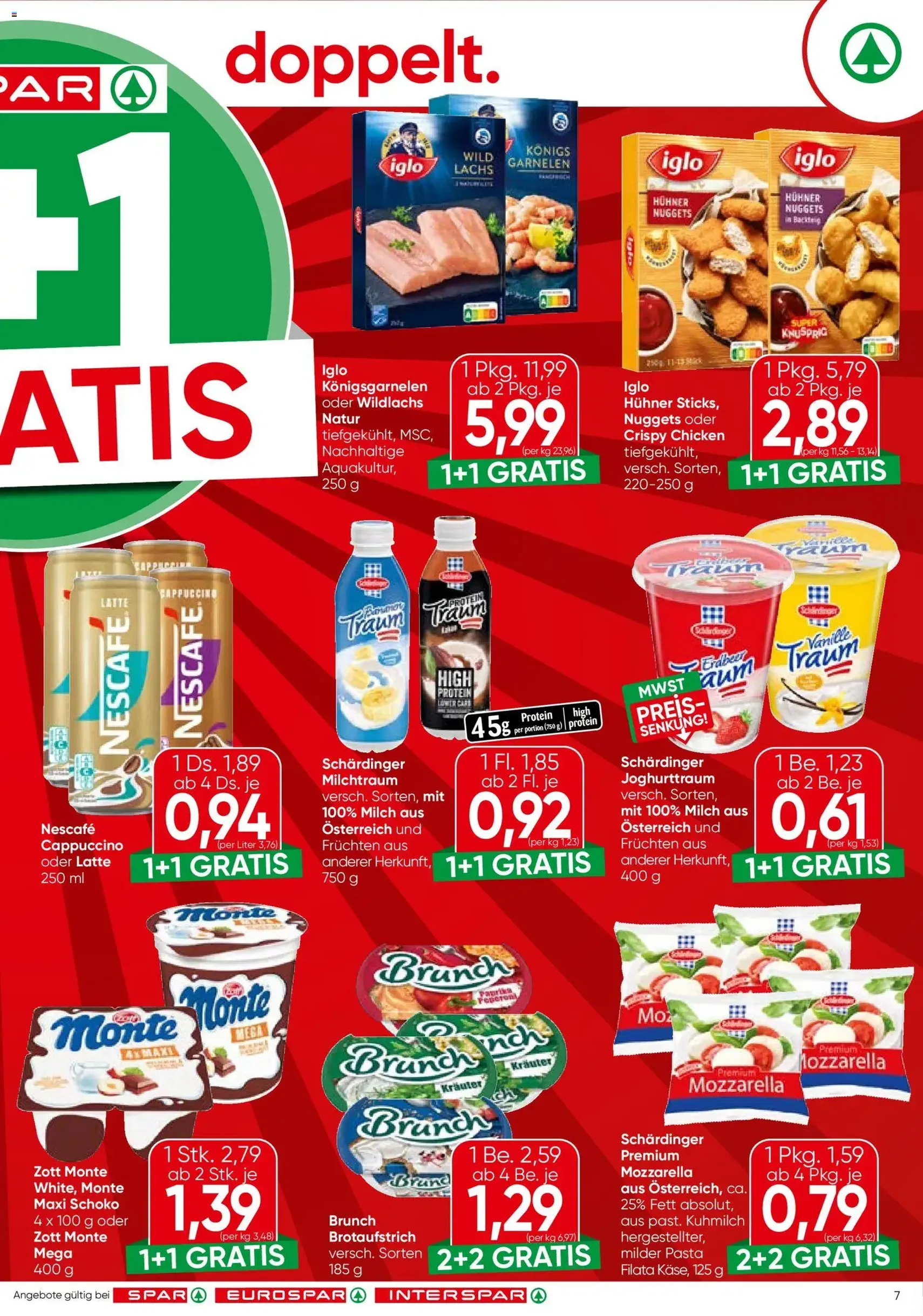 Spar Flugblatt - Gültiger Prospekt ab 24.09.2026, Seite 7 von insgesamt 20
