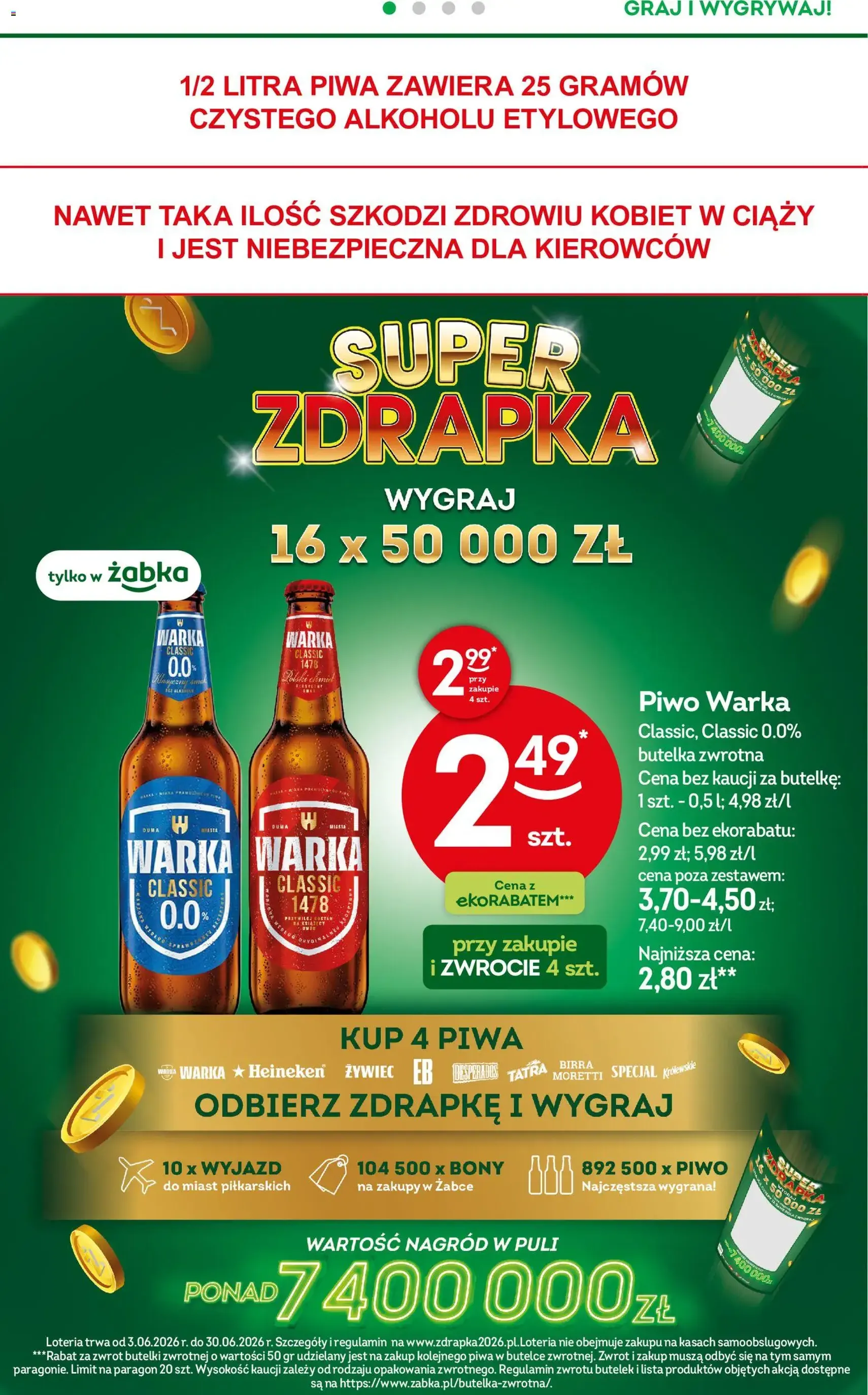 Żabka gazetka - ważny gazetka od 03.06.2026 strona 36 z 100