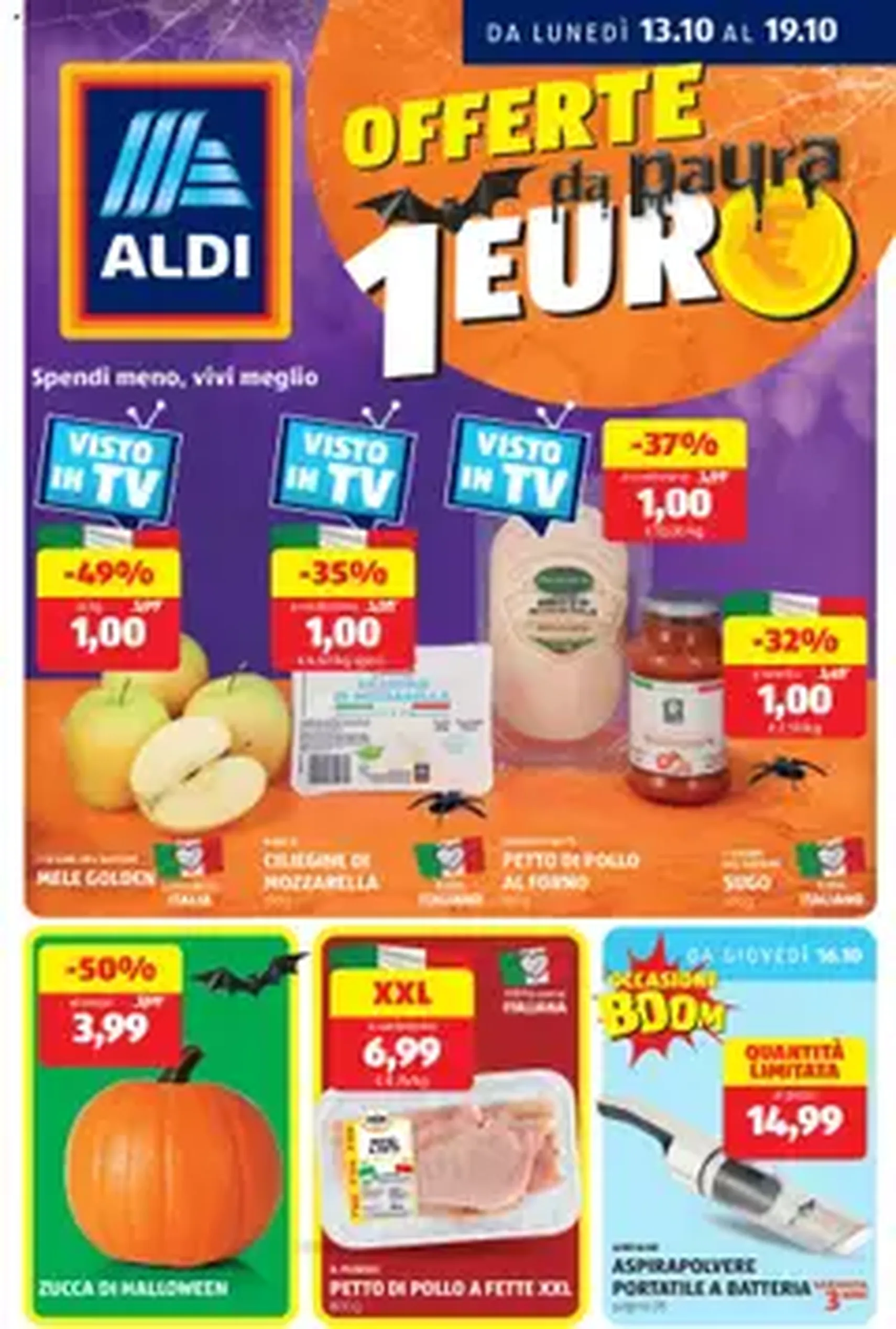 Volantino Aldi - volantino valido dal 13/10/2025 pagina 1 di 1