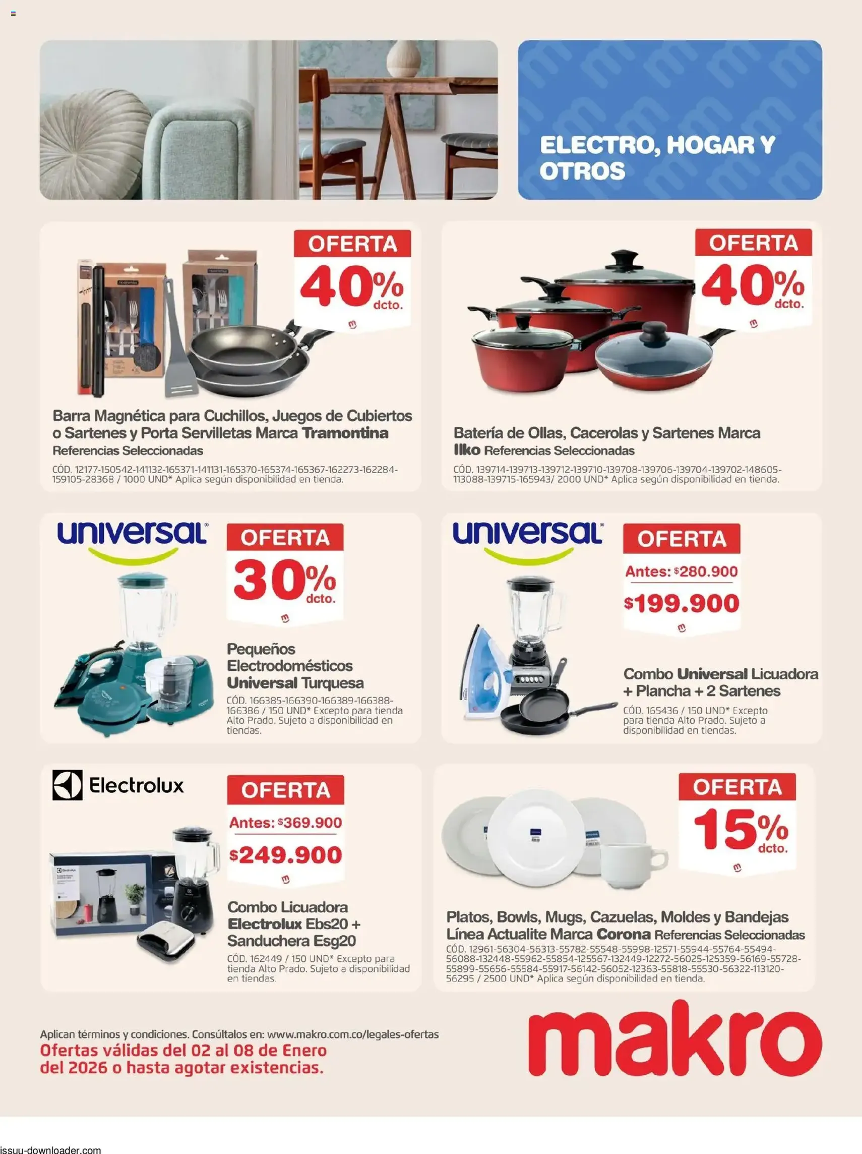 Makro - Catálogo - folleto válido desde 02/01/2026 página 17 de 19