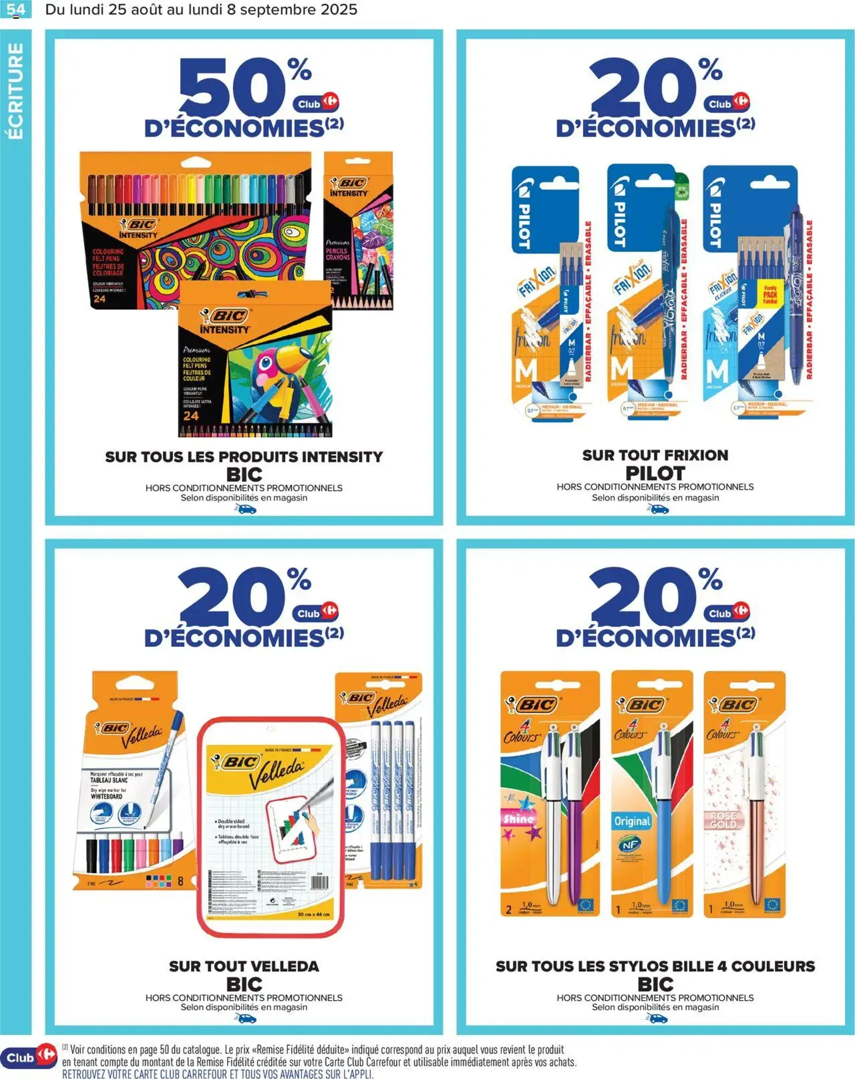 Carrefour catalogue semaine 35 - brochure valable à partir du 25/08/2025, page 56 sur 72 Carrefour catalogue semaine 35 - brochure valable à partir du 25/08/2025, page 56 sur 72