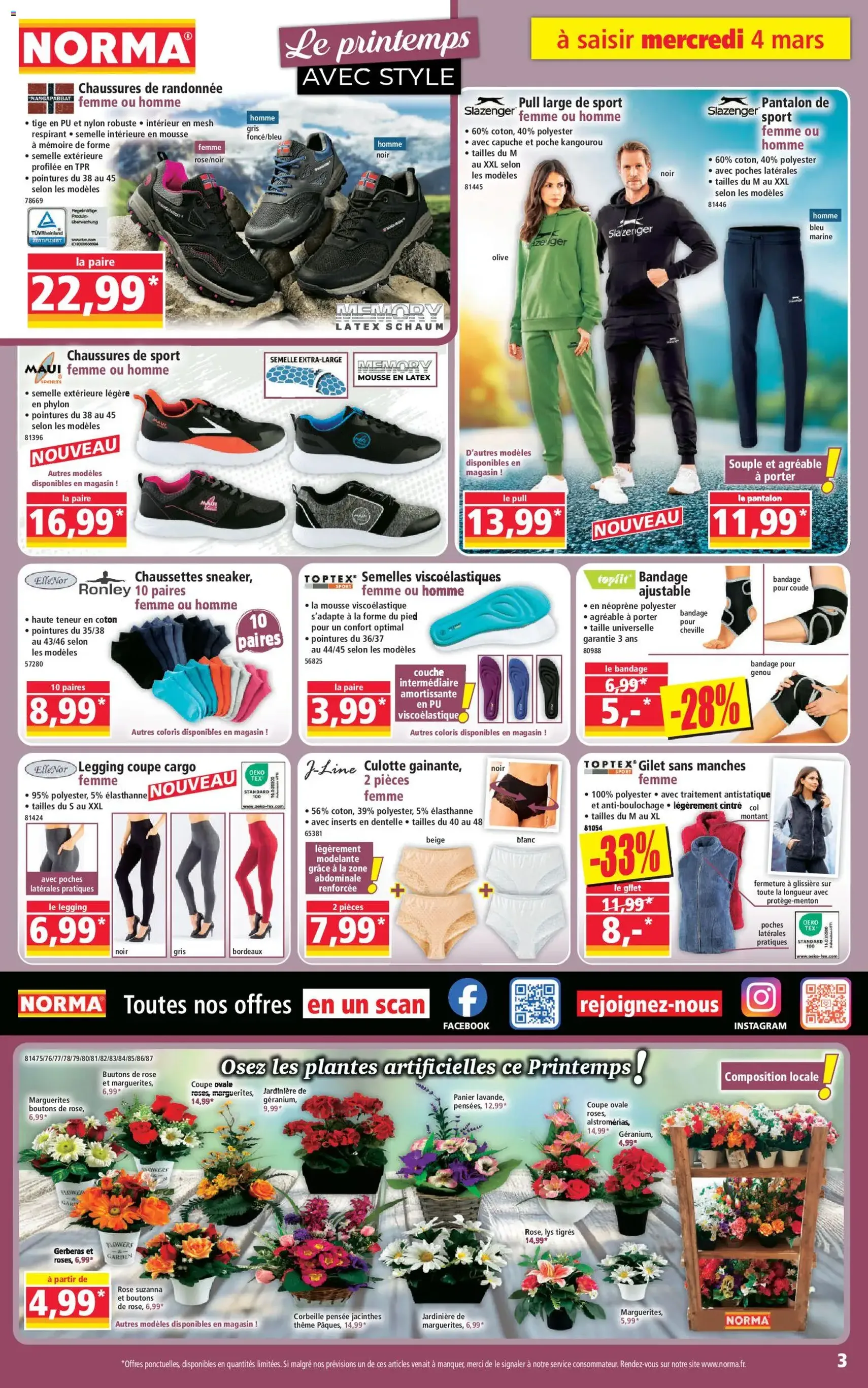 Norma catalogue - brochure valable à partir du 04/03/2026, page 3 sur 14