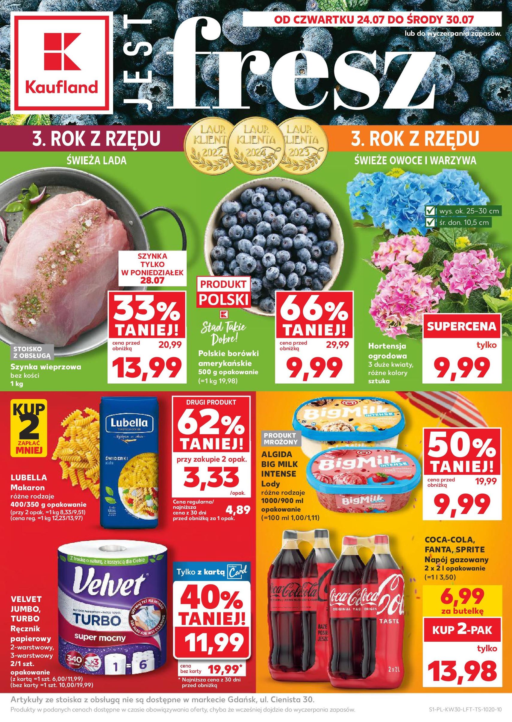 Kaufland gazetka - ważny gazetka od 24.07.2025 strona 1 z 53 Kaufland gazetka - ważny gazetka od 24.07.2025 strona 1 z 53