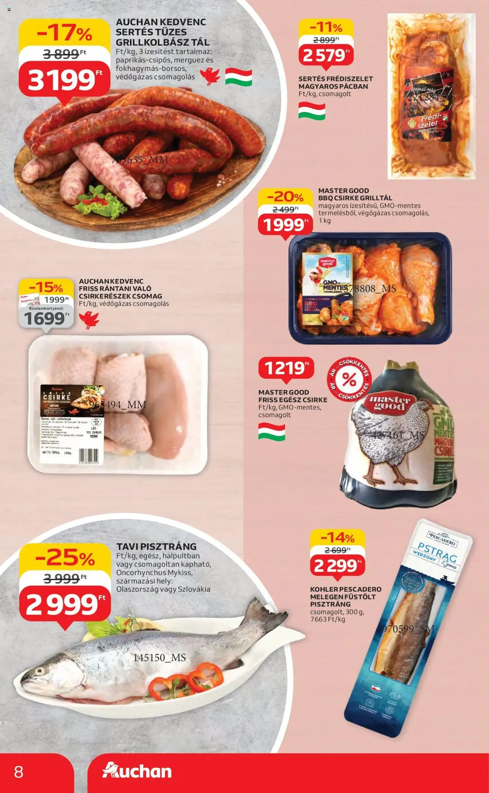 Auchan Akciós újság - 2025.07.24. érvényes szórólap 8 oldal 60 oldalból