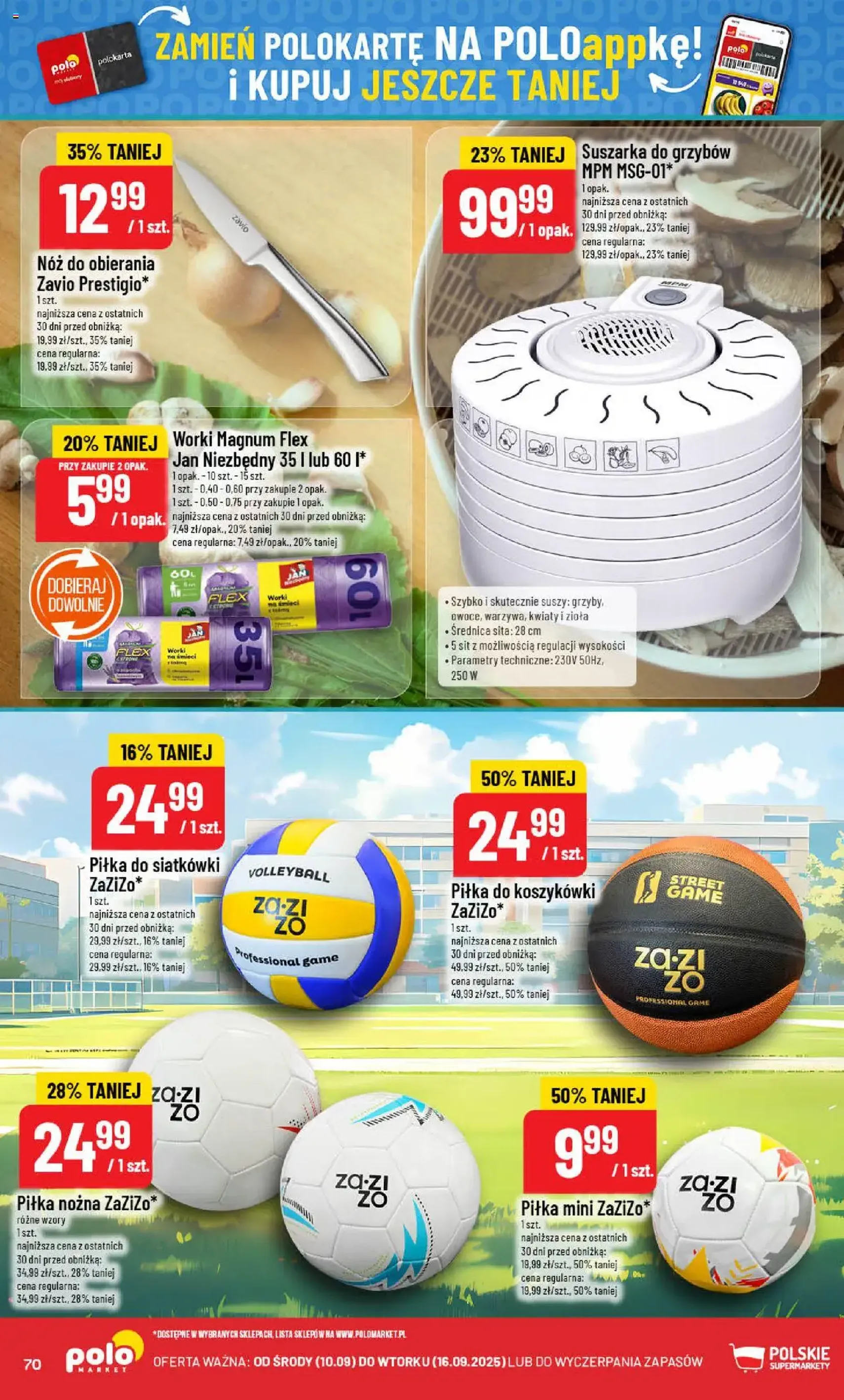 POLOmarket Gazetka - ważny gazetka od 10.09.2025 strona 70 z 72