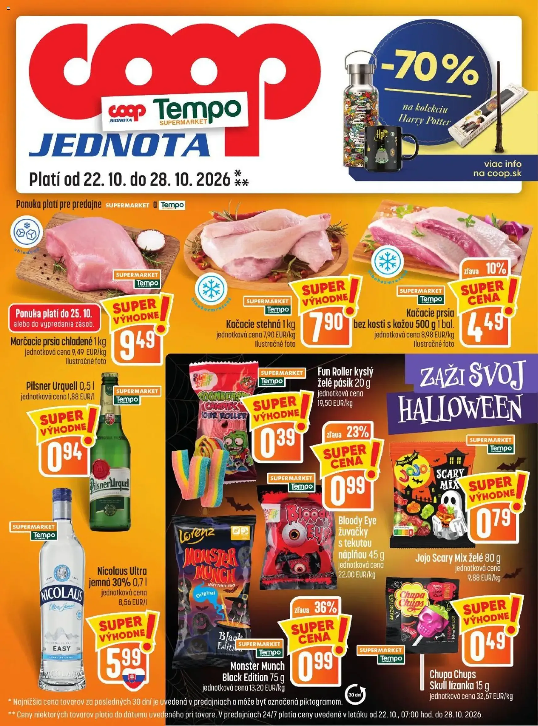 COOP Jednota leták - platný leták od 22.10.2026 strana 13 z 29