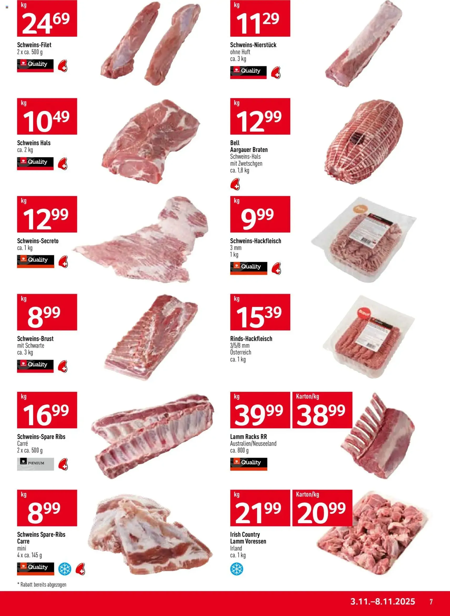 Prodega Aktionen - Gültiger Prospekt ab 03.11.2025, Seite 7 von insgesamt 40