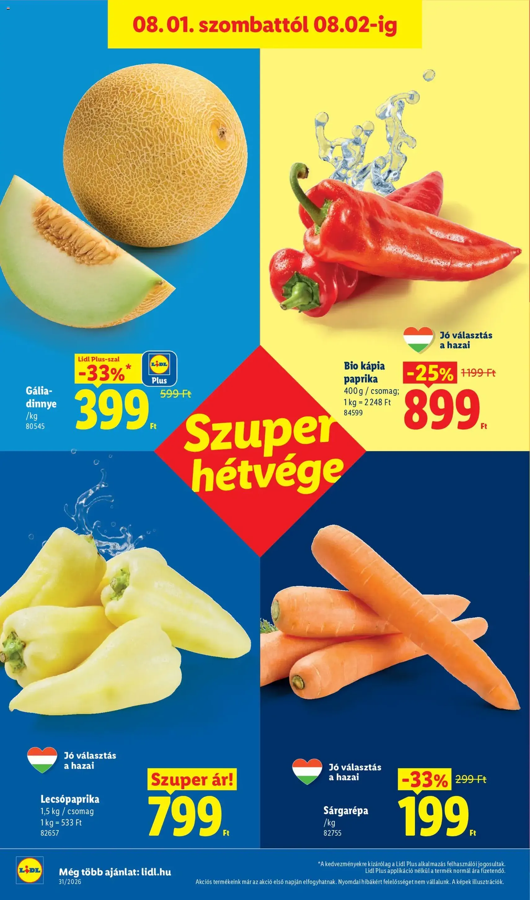 Lidl akciós újság - 2026.07.30. érvényes szórólap 30 oldal 58 oldalból