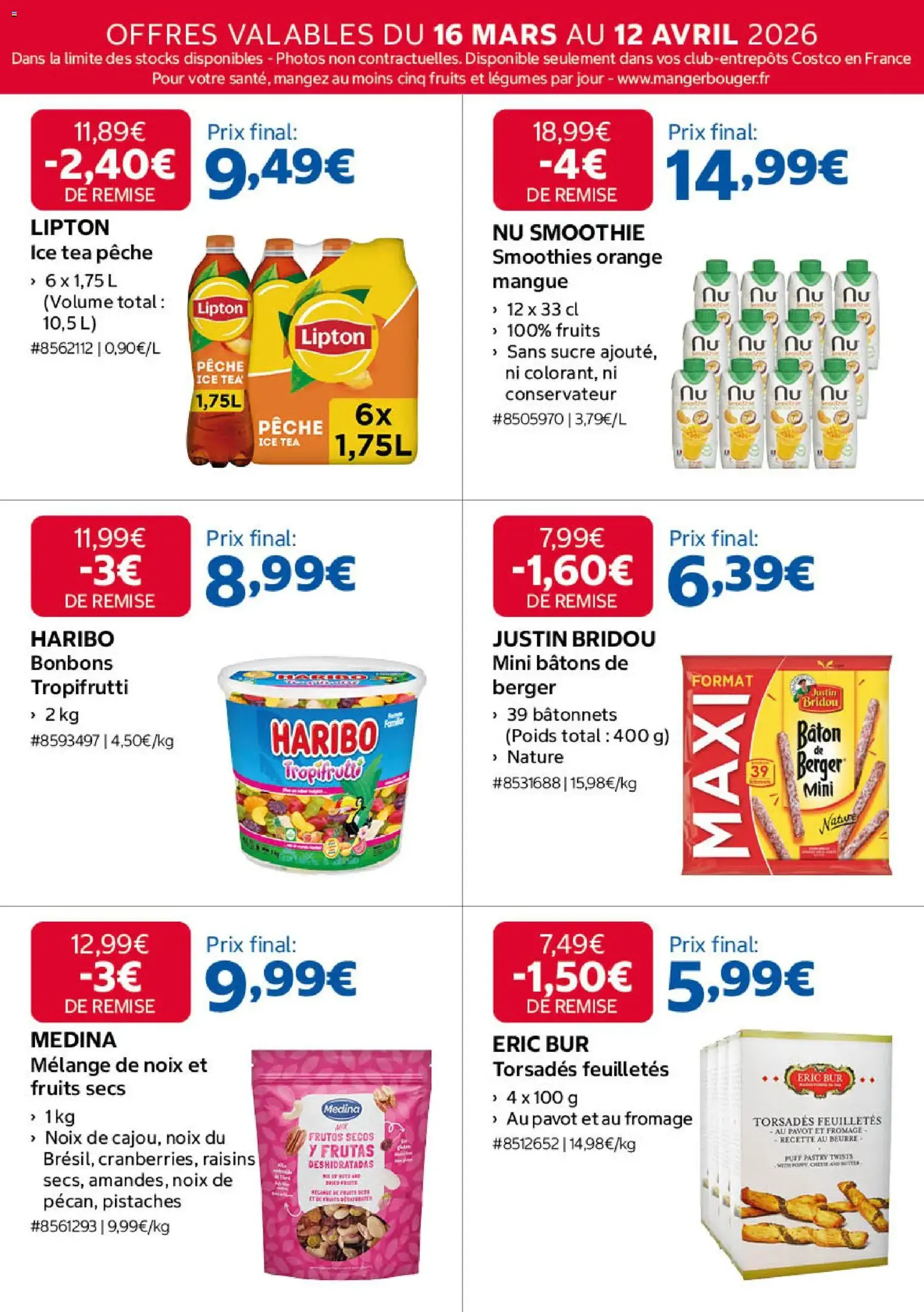 Costco catalogue - brochure valable à partir du 16/03/2026, page 5 sur 16