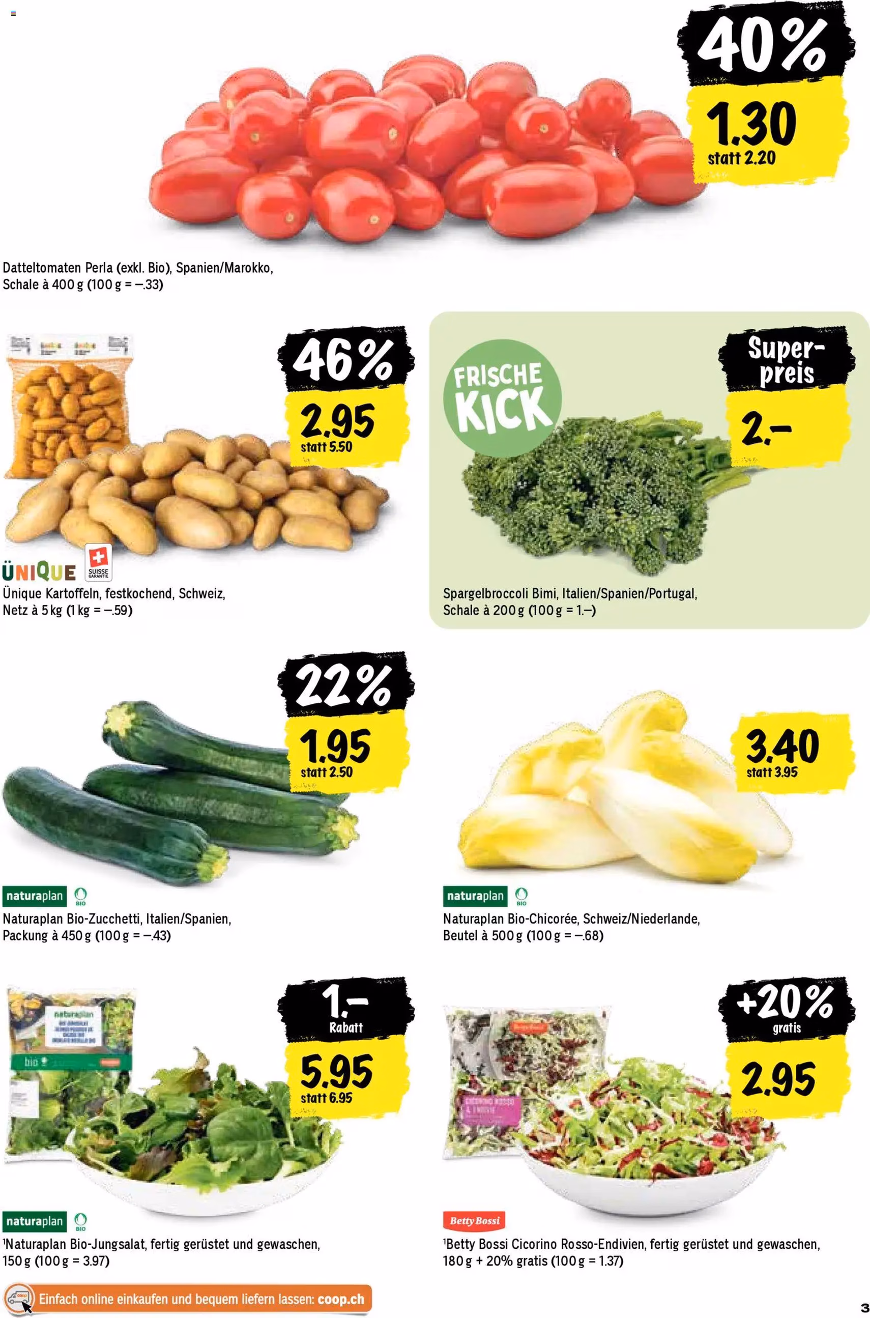 Coop Aktionen - Gültiger Prospekt ab 26.02.2026, Seite 3 von insgesamt 24