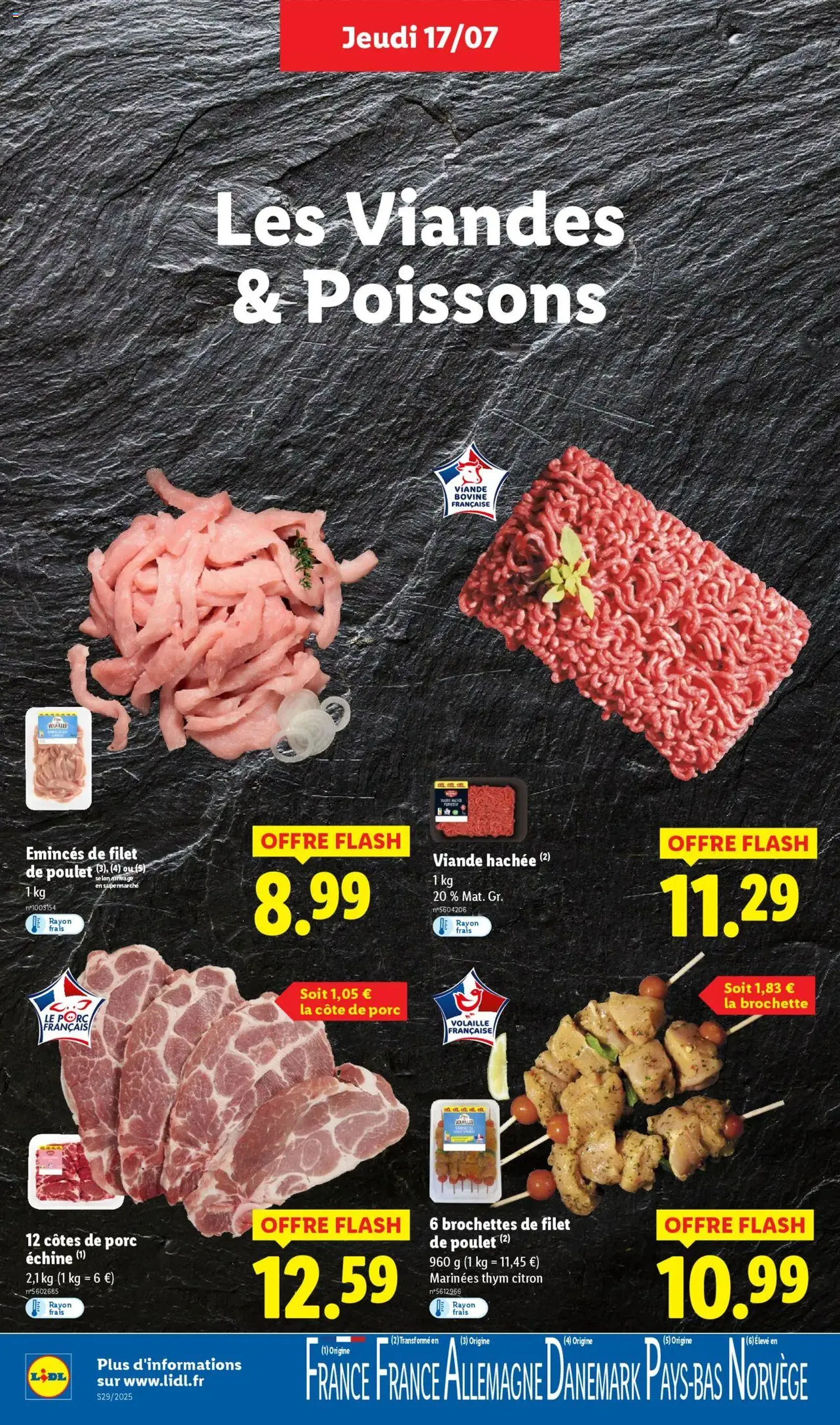 LIDL catalogue semaine 28 - brochure valable à partir du 17/07/2025, page 6 sur 82 LIDL catalogue semaine 28 - brochure valable à partir du 17/07/2025, page 6 sur 82