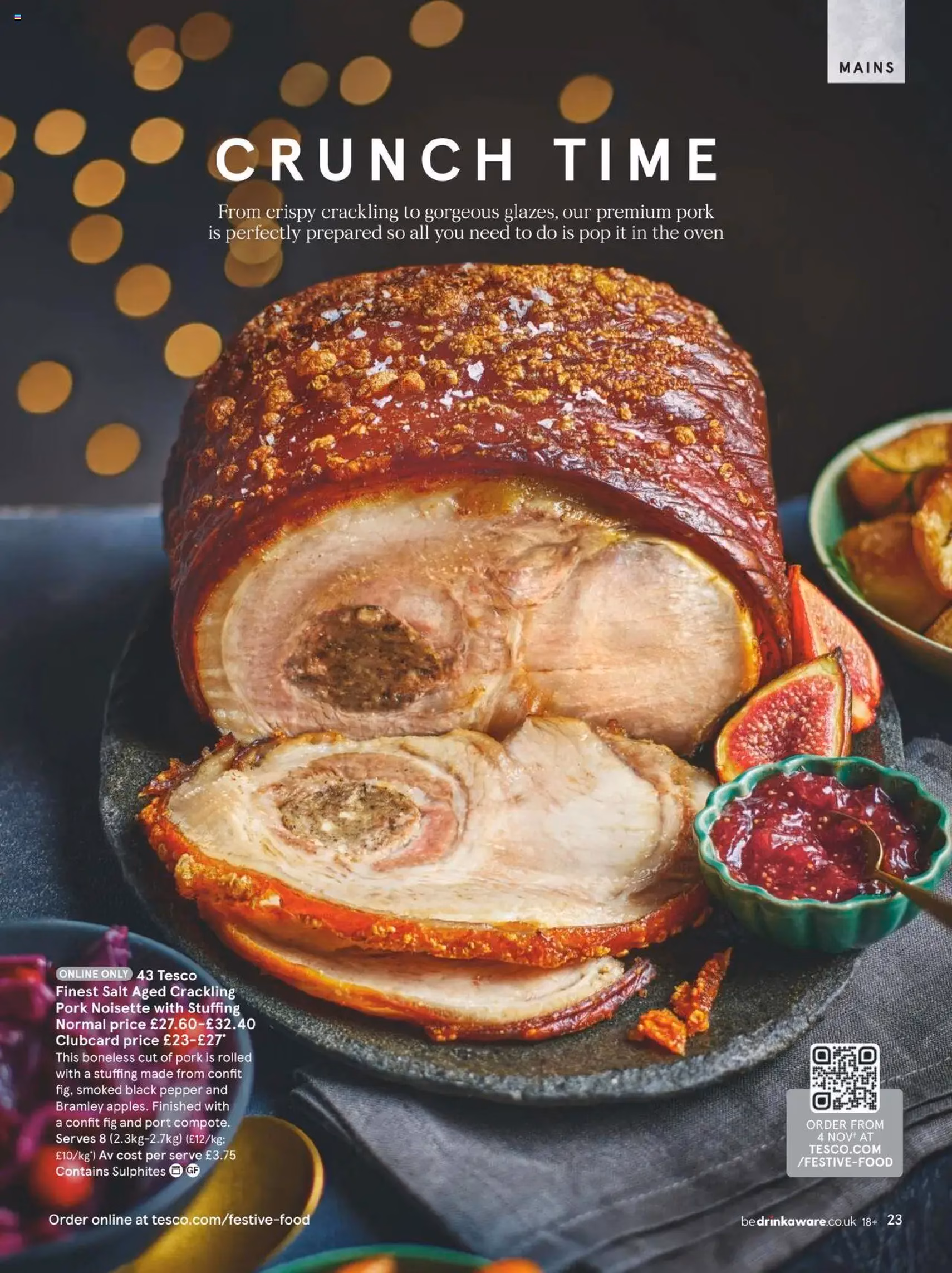 Tesco - Festive Food to Order brochure 2025 - valid flyer from 01/10/2025, page 23 of 56