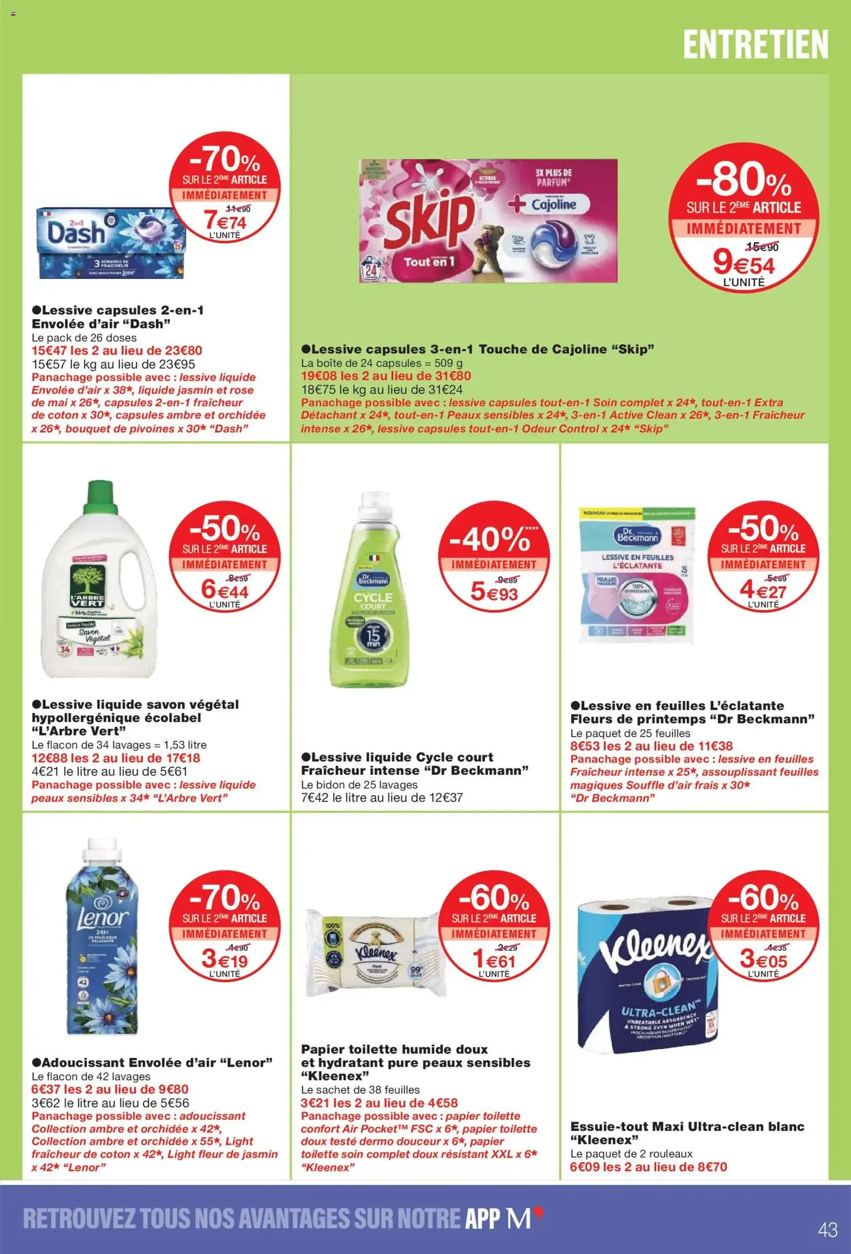 Monoprix catalogue - brochure valable à partir du 20/01/2026, page 43 sur 52