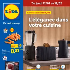 LIDL catalogue semaine 7 - Prévisualisation du catalogue valable à partir du 12/02/2026