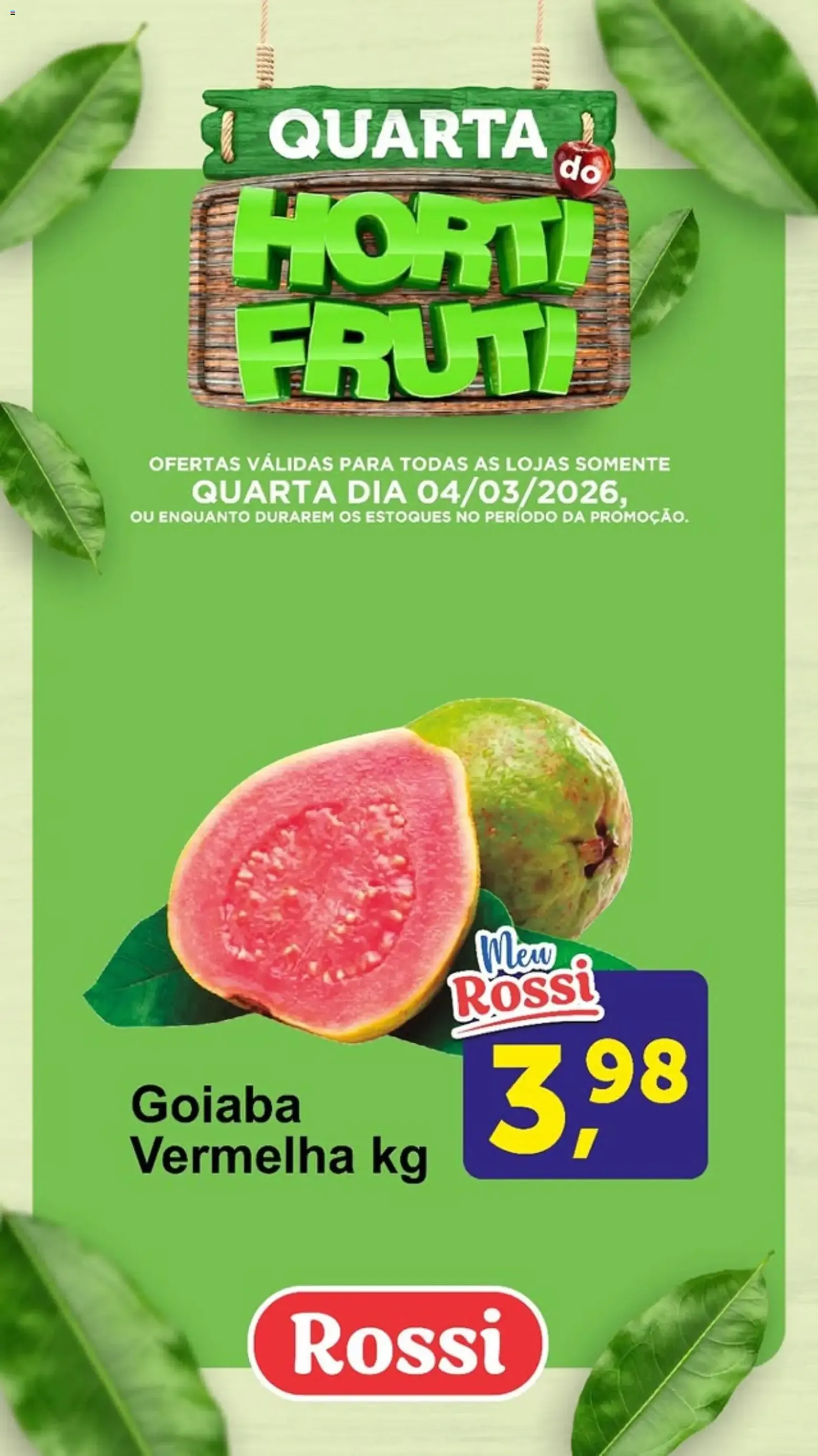 Rossi Supermercados - Ofertas da semana - folheto válido a partir de 04/03/2026 página 3 de 4