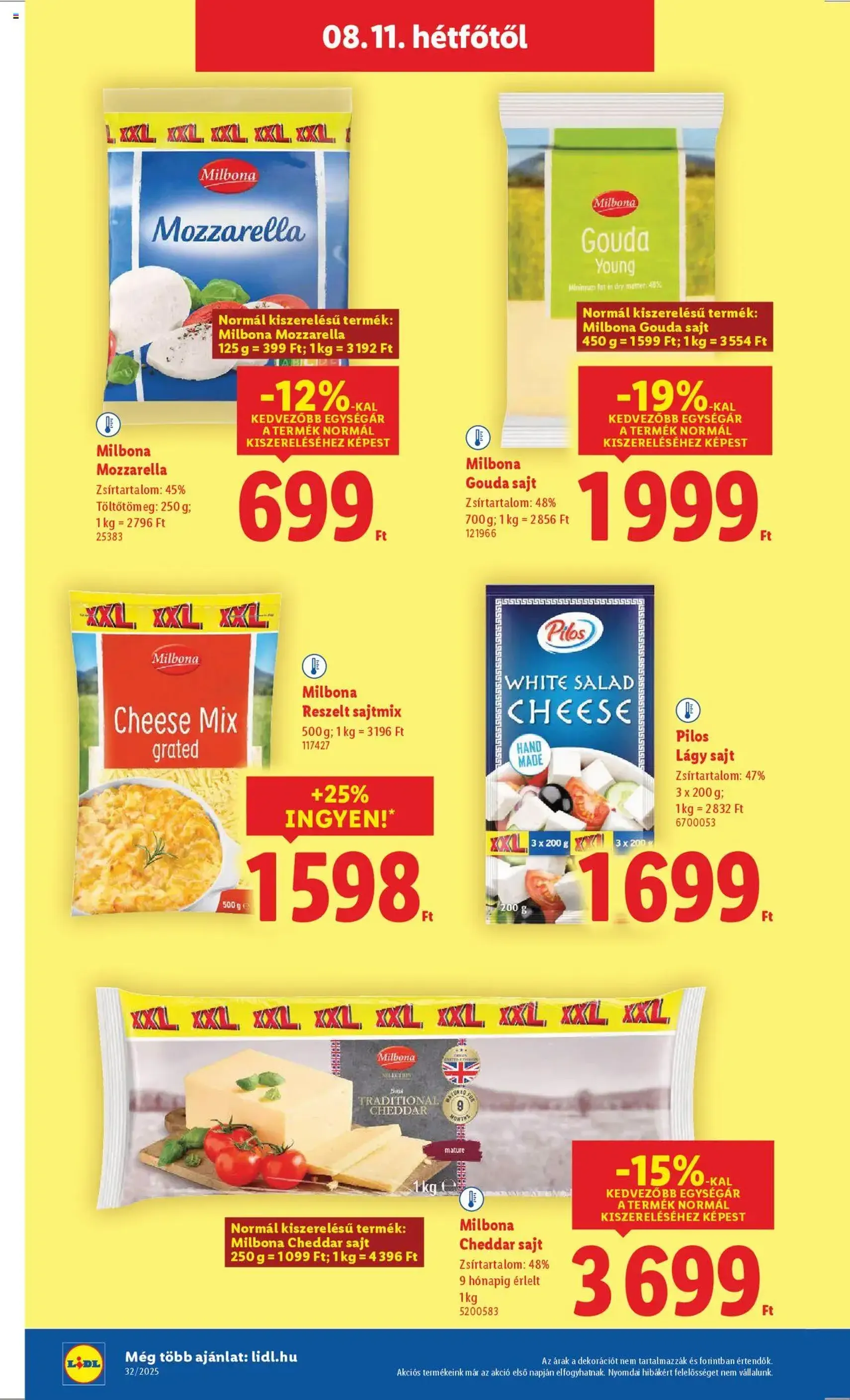 Lidl Akciós újság - 2025.08.07. érvényes szórólap 54 oldal 66 oldalból Lidl Akciós újság - 2025.08.07. érvényes szórólap 54 oldal 66 oldalból