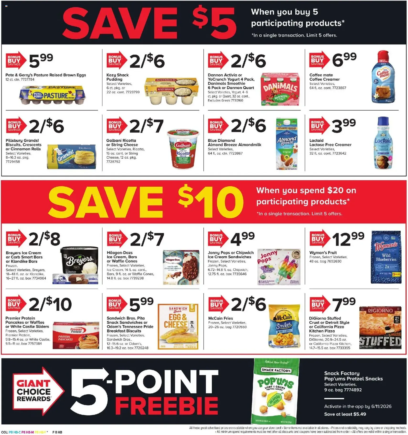 Giant Weekly Ad - valid flyer from 06/05/2026, page 6 of 20
