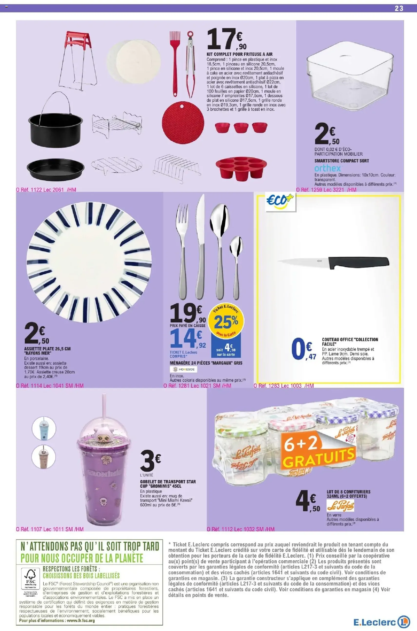 E.Leclerc catalogue - brochure valable à partir du 25/08/2026, page 23 sur 27